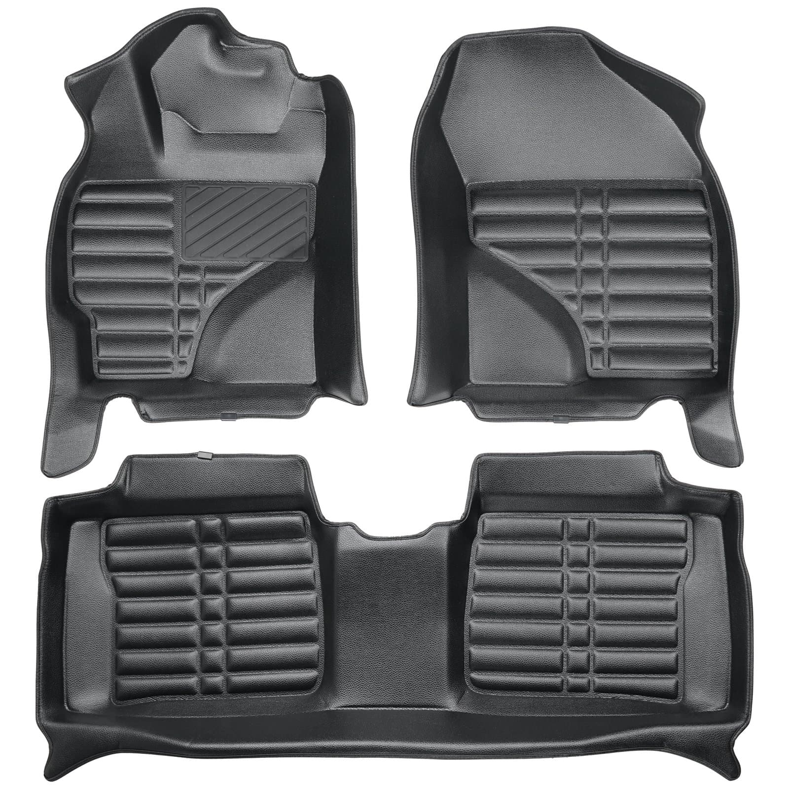 5D Premium Auto Fussmatten TPE Set passend für Toyota Prius (3.Gen) Baujahr 2009-2016