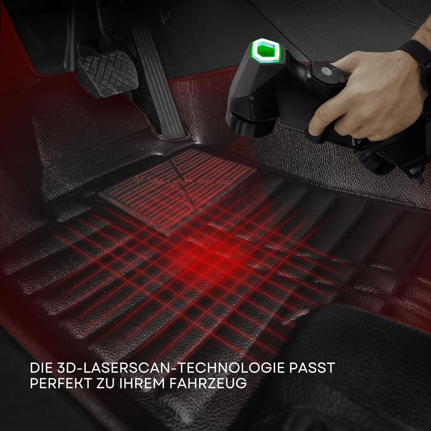 5D Premium Auto Fussmatten TPE Set passend für Audi A4 (B8) Baujahr ab 2007-2015