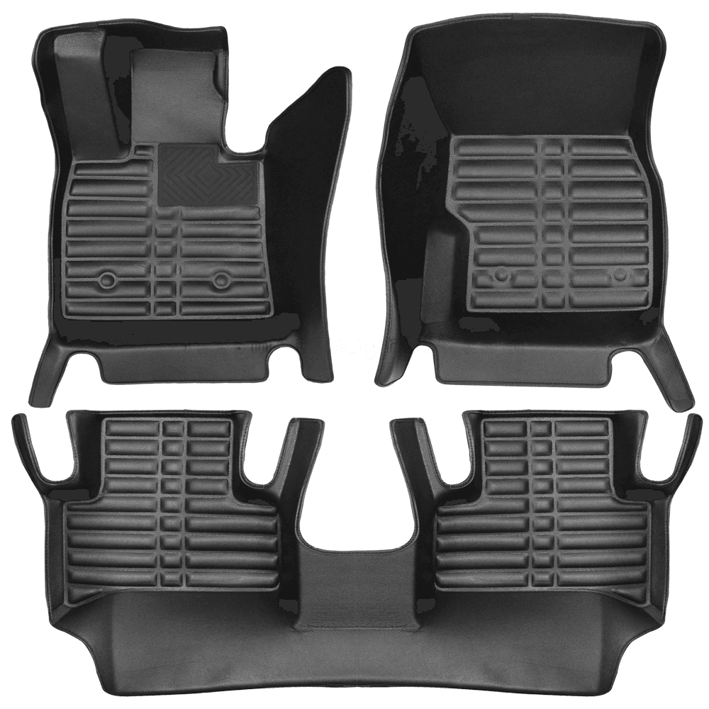 5D Premium Auto Fussmatten TPE Set passend für Alfa Romeo Stelvio Baujahr ab 2017