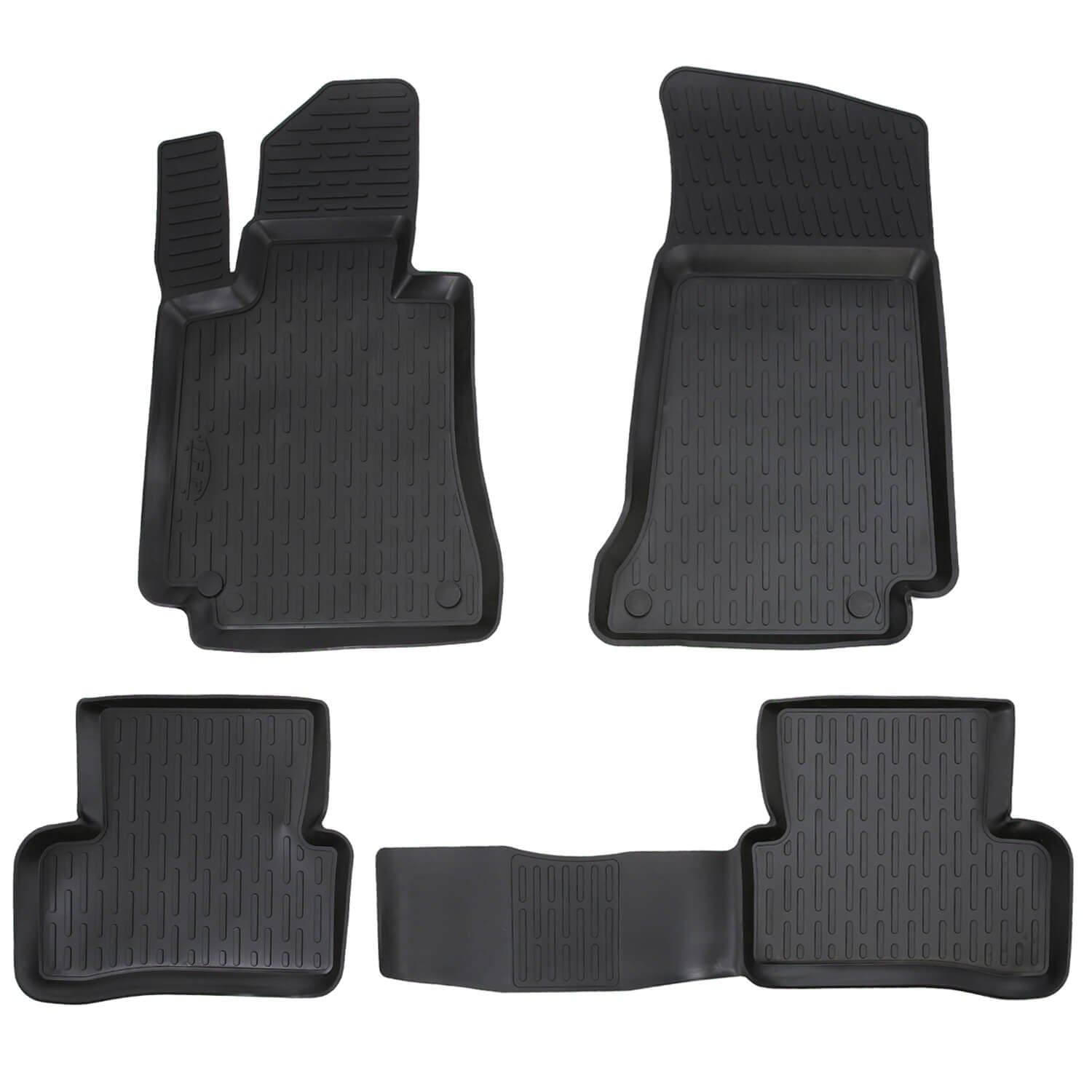 3D Fussmatten passend für Mercedes C Klasse (W204) 2007-2014