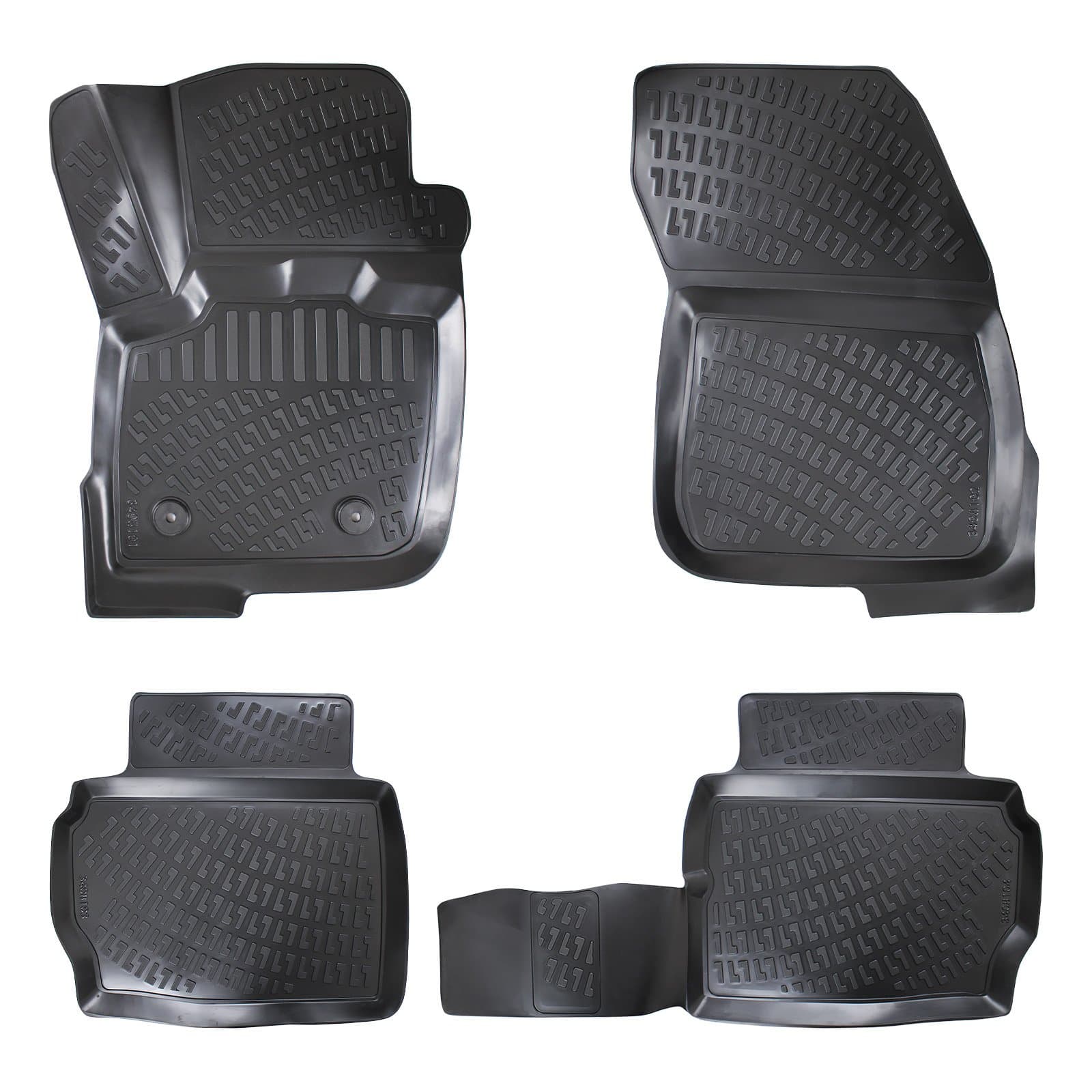 3D Auto Fussmatten Set passend für Ford Mondeo 5 (V) Baujahr ab 2014