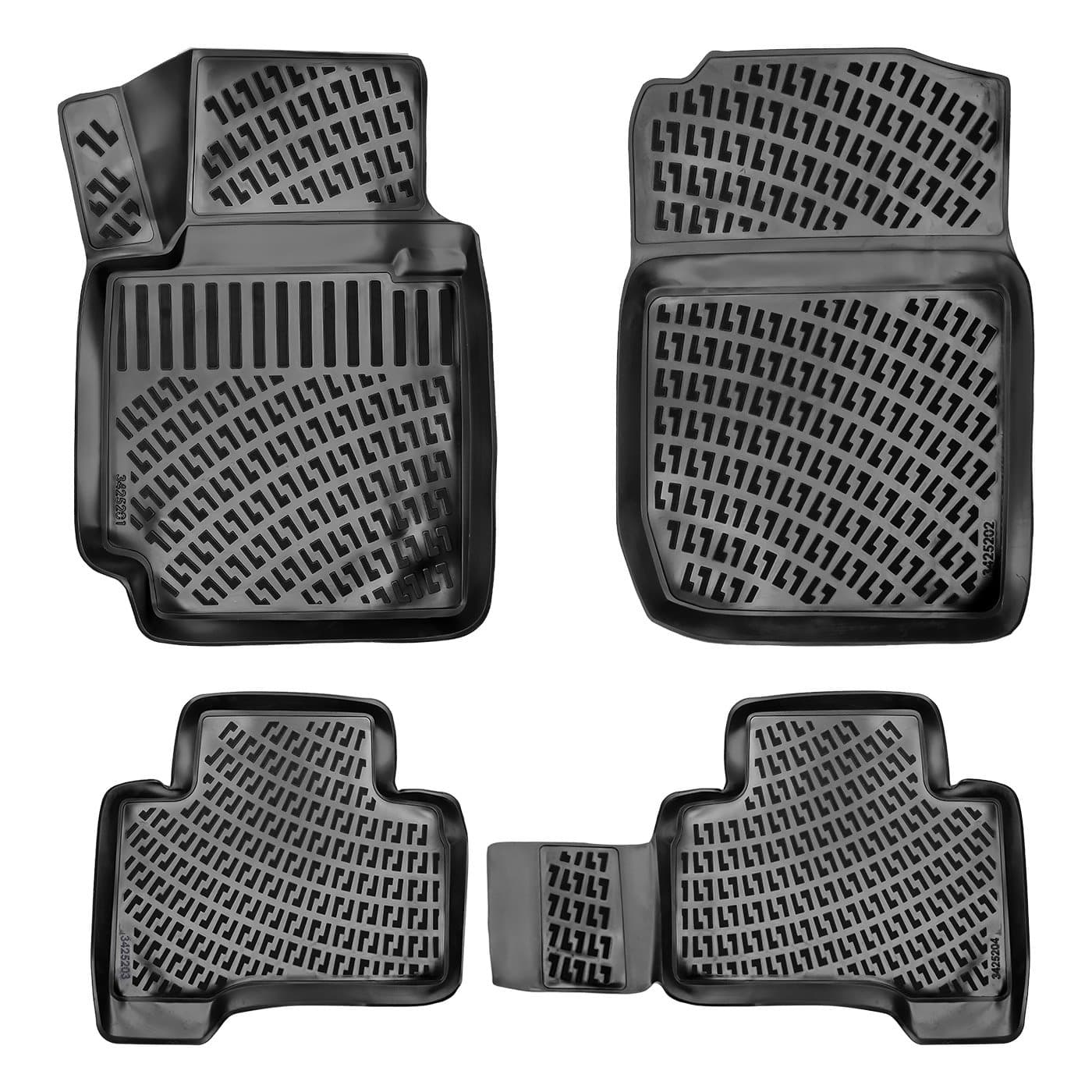 3D Auto Fussmatten Set passend für Suzuki Vitara 5 Türig Baujahr 2005-2014