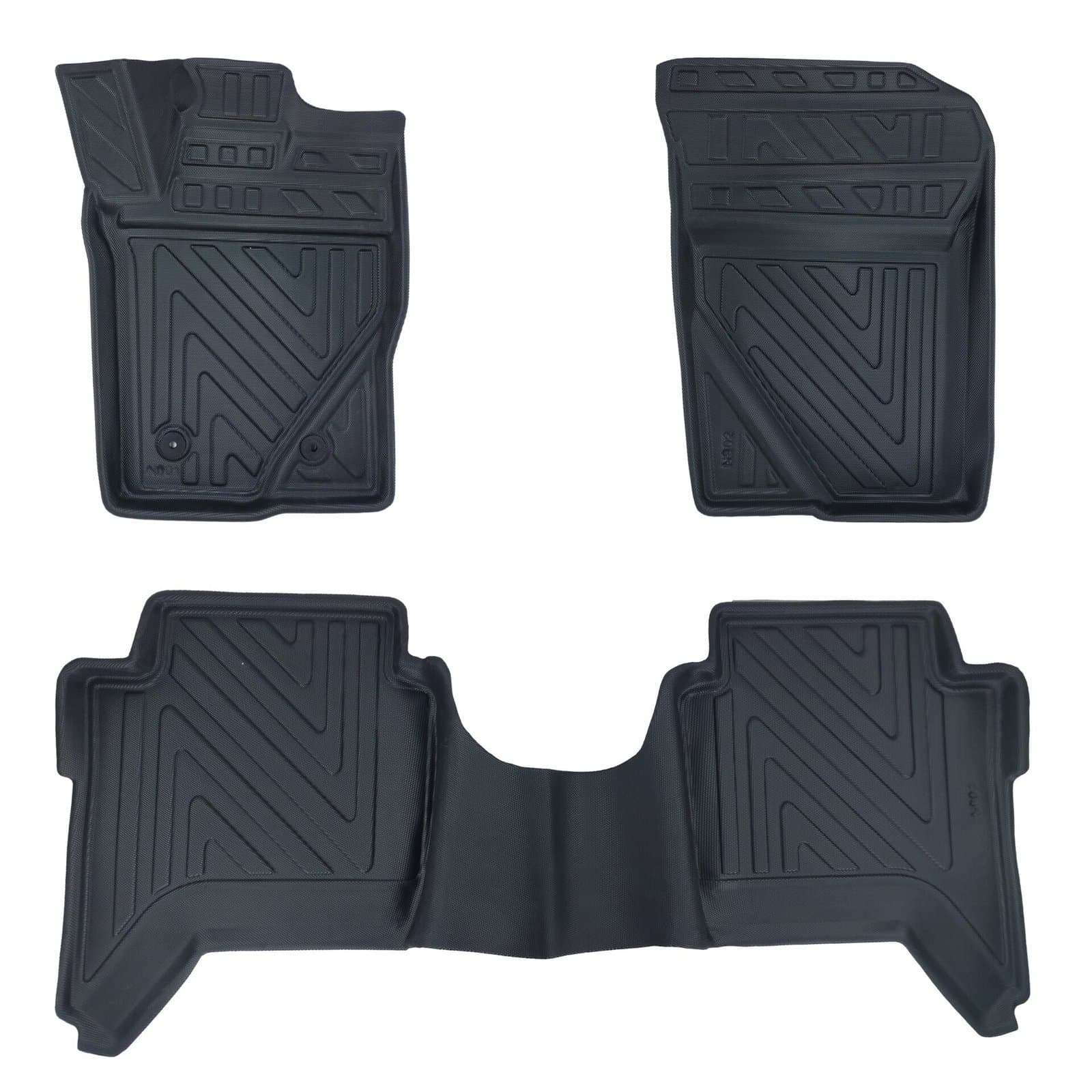 3D Auto Fussmatten Set passend für VW Amarok (2.Gen) Baujahr ab 2023