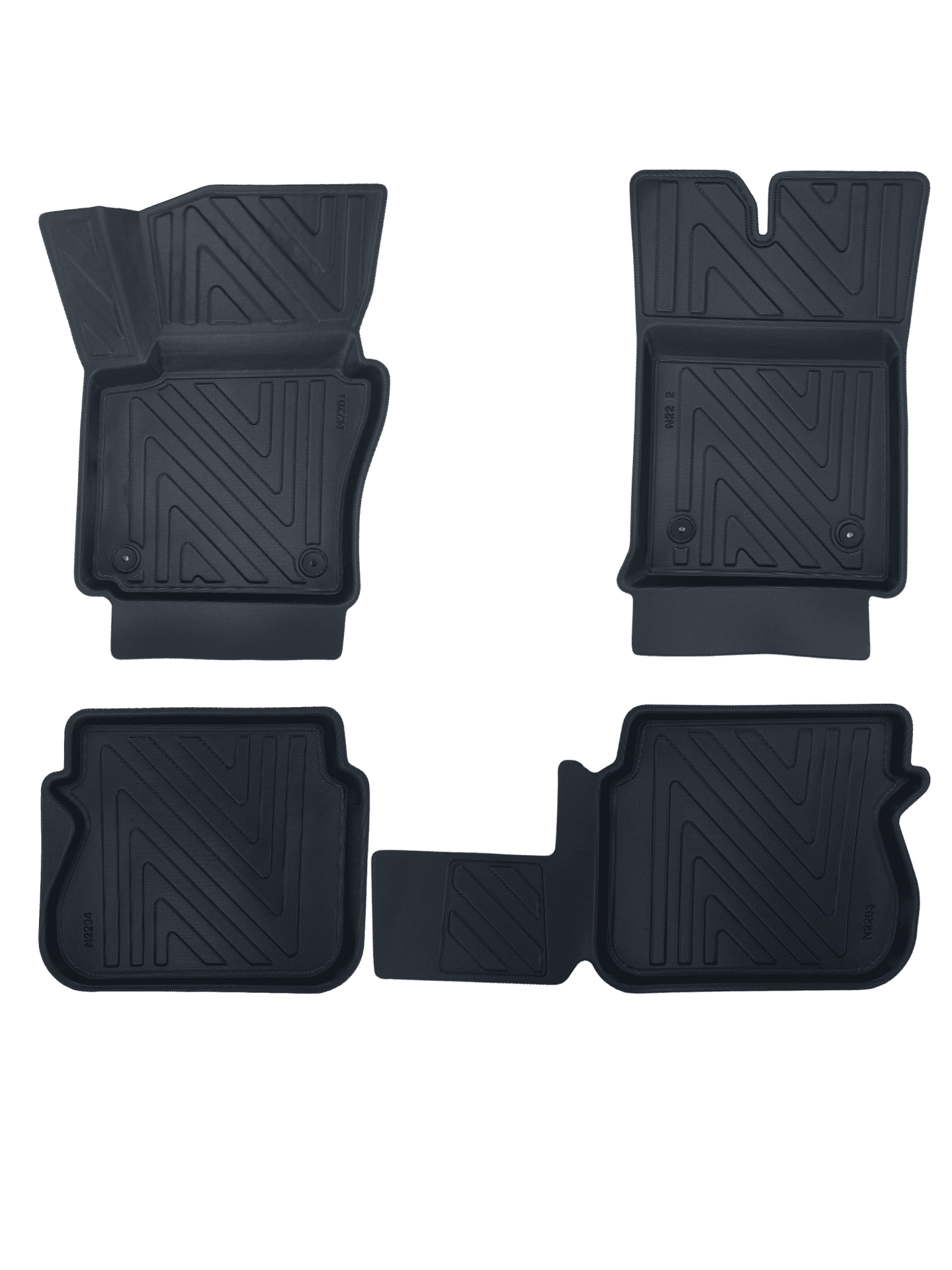 3D Fussmatten passend für Volkswagen Caddy 2016-2020