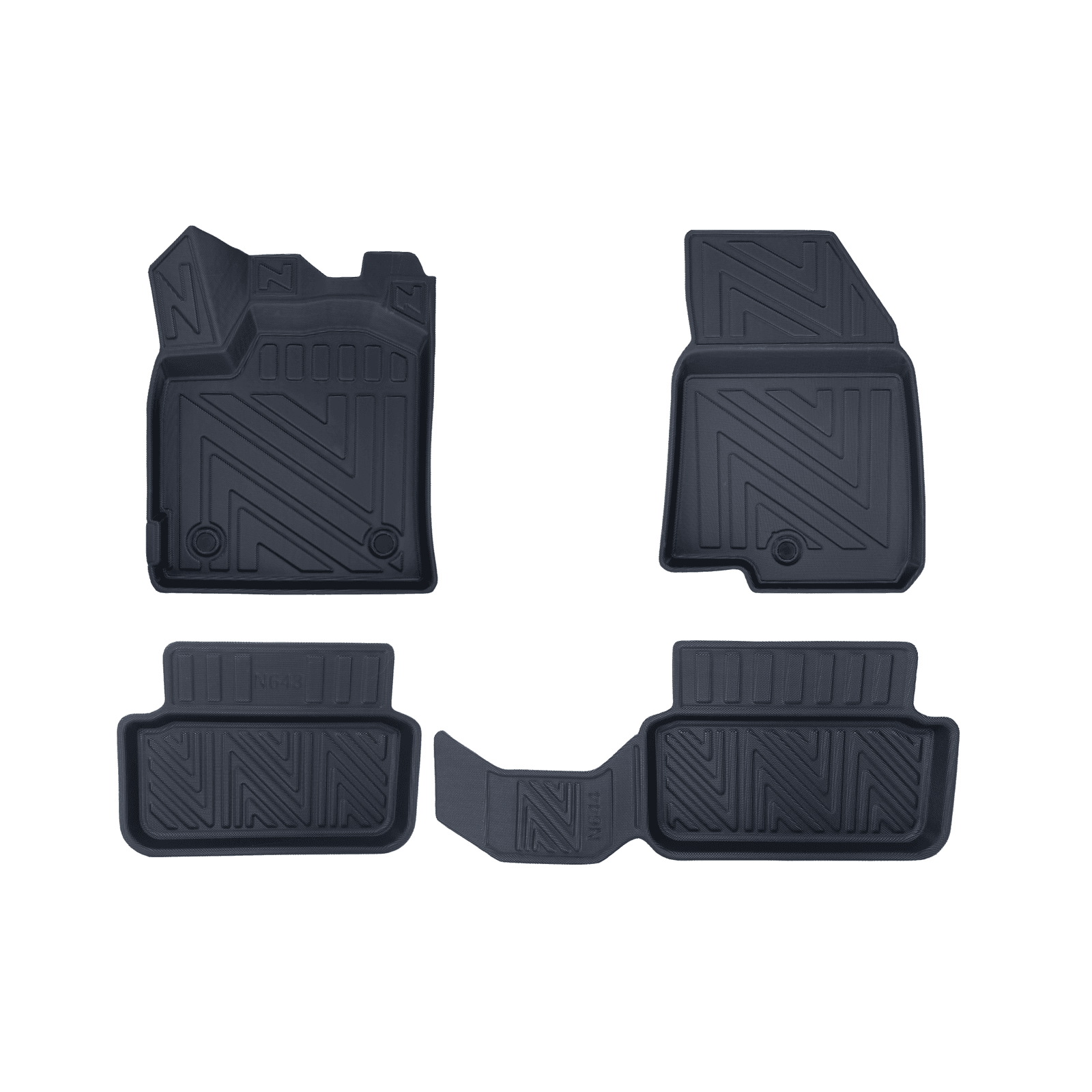 3D Fussmatten passend für Dacia Sandero STEPWAY Prestige/Extreme/Expressions III (3.Gen) ab 2021