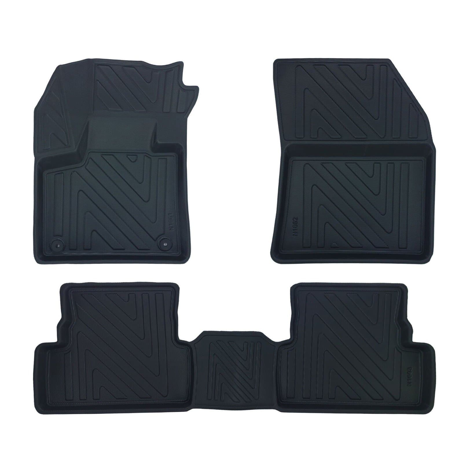 3D Fußmatten passend für DS 7 Baujahr ab 2019