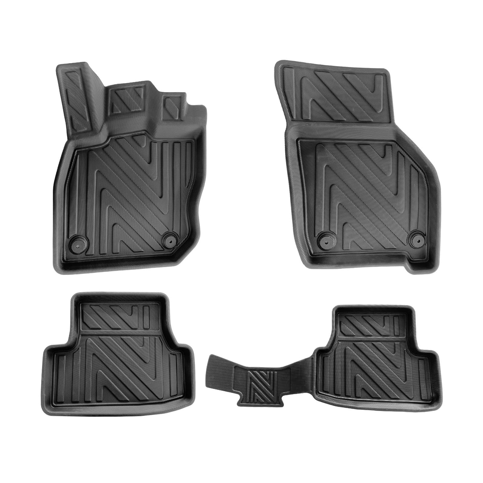 3D Fußmatten passend für Volkswagen Golf 8 Automatik ab 2019