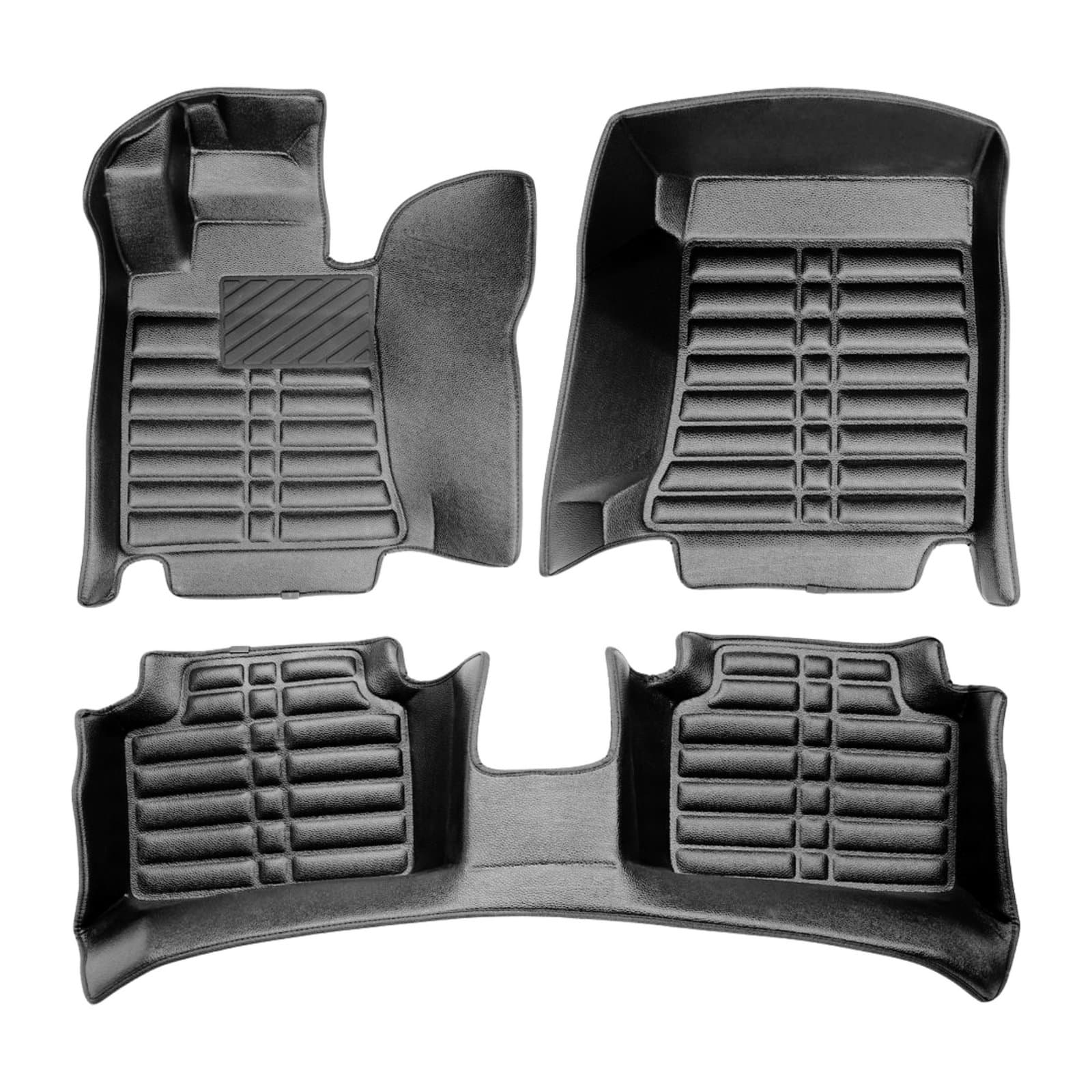5D Premium Auto Fussmatten TPE Set passend für Alfa Romeo Giulia Baujahr ab 2016
