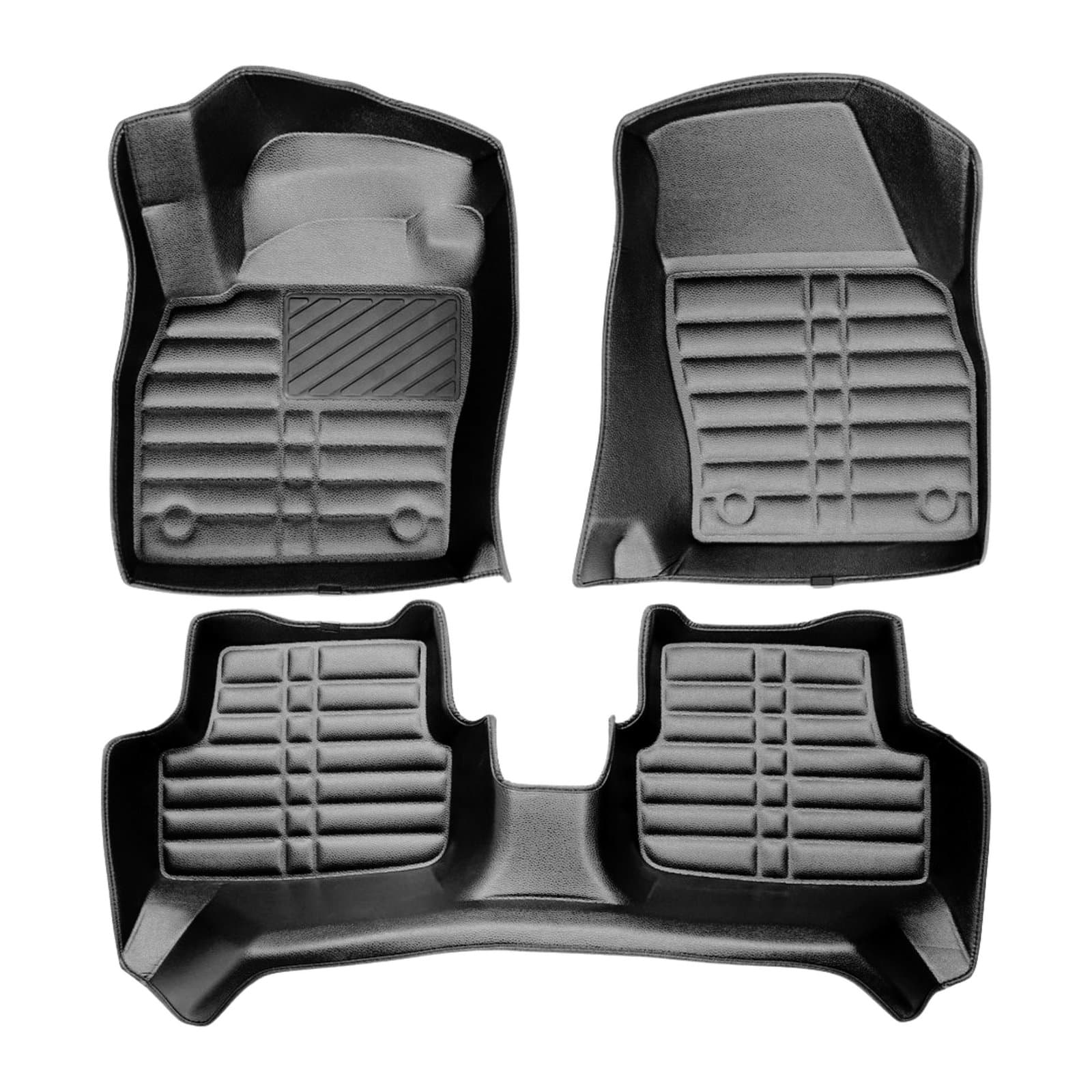 5D Premium Auto Fussmatten TPE Set passend für Audi A1 Baujahr 2010-2018