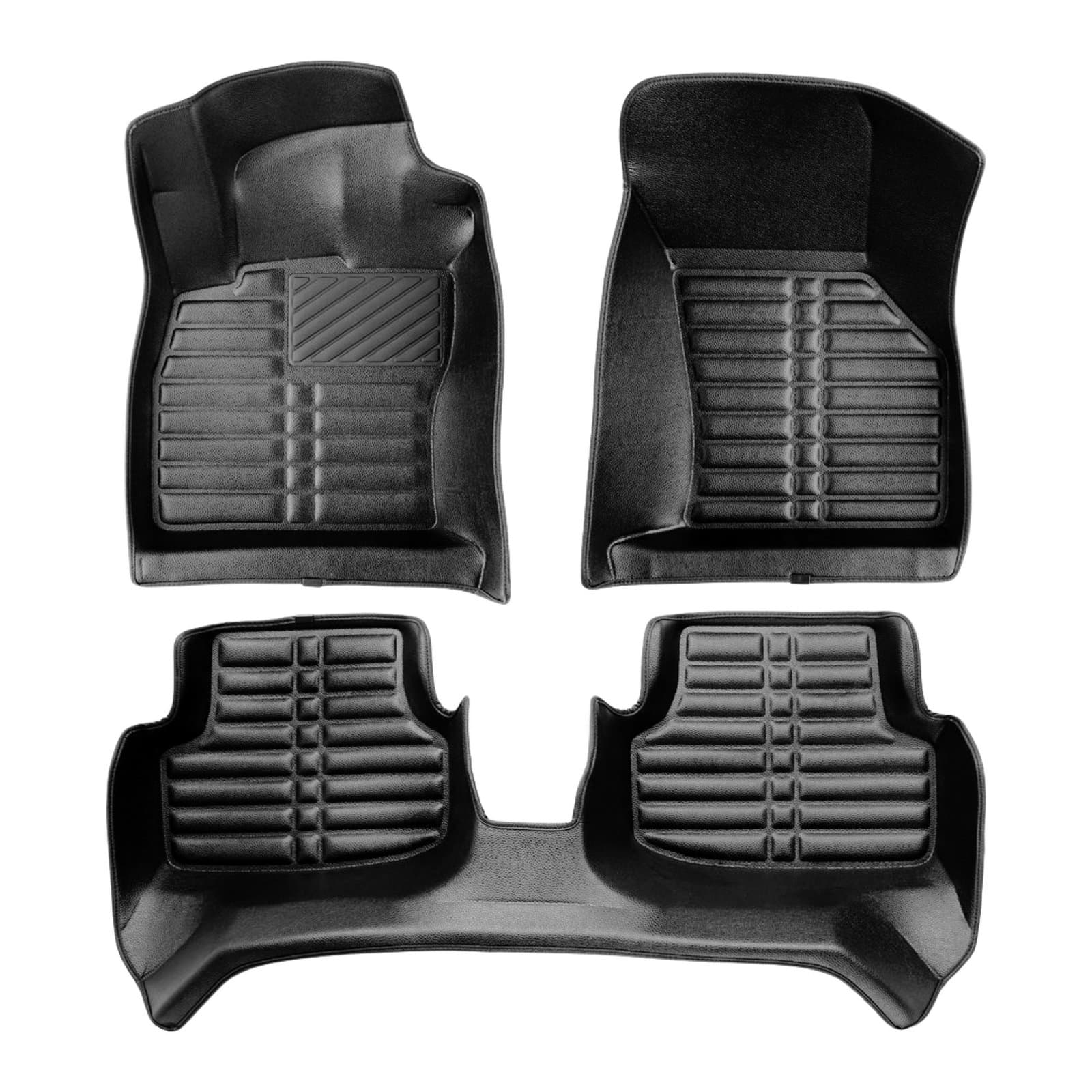 5D Premium Auto Fussmatten TPE Set passend für Audi A3 (8V) Limousine Facelift Baujahr 2017-2019