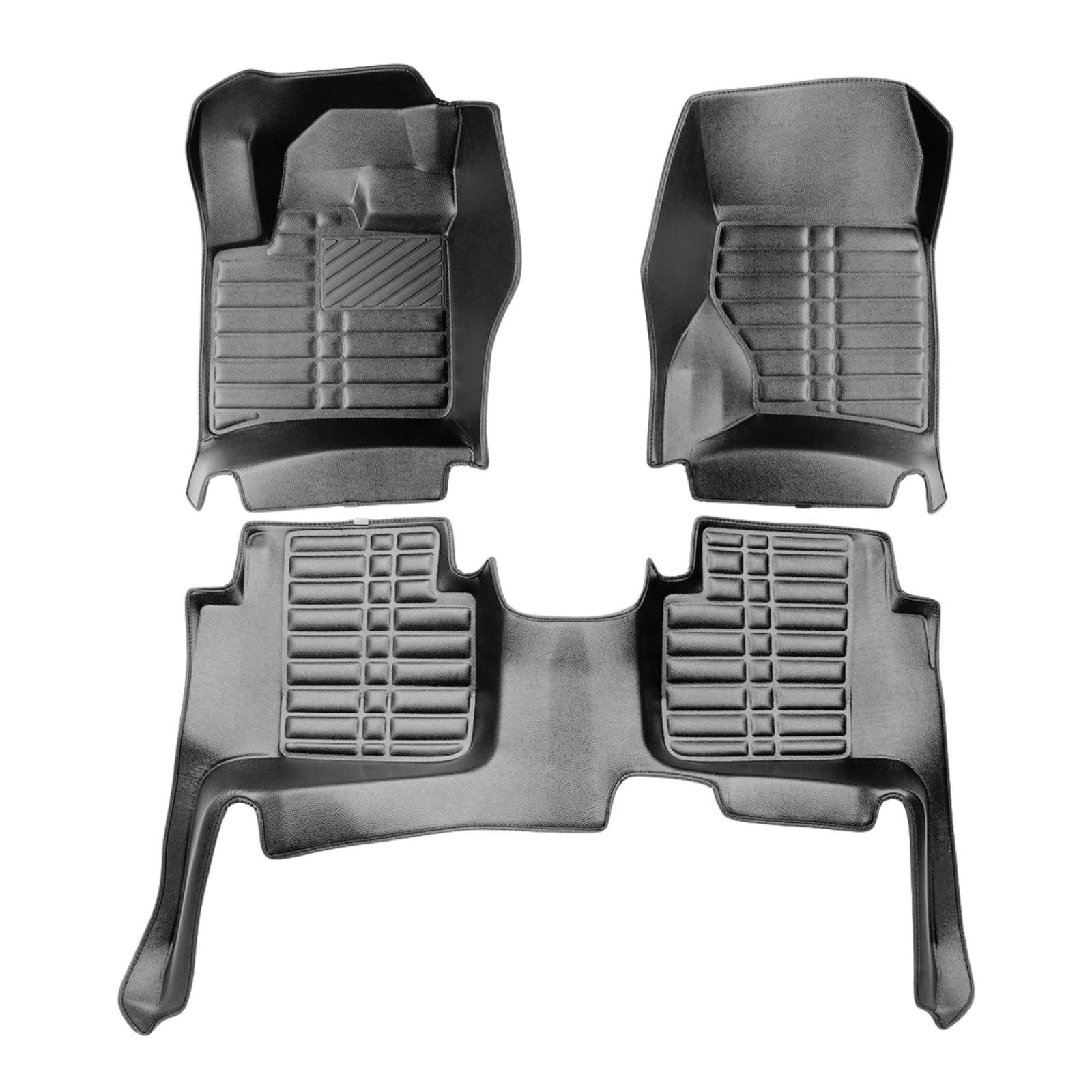 5D Premium Auto Fussmatten TPE Set passend für Audi Q7 (4L) Baujahr 2005-2015