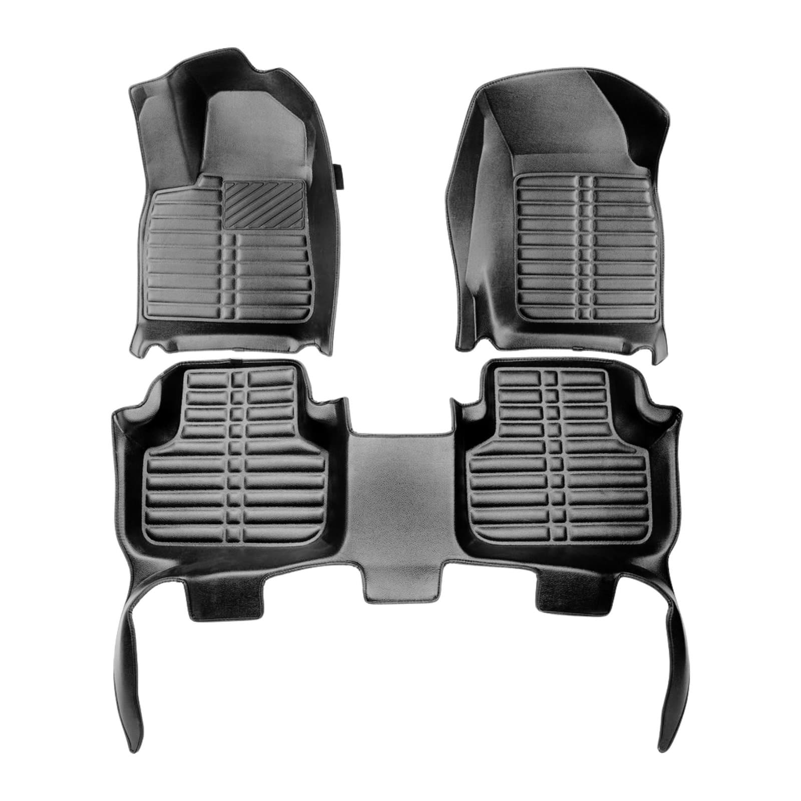 5D Premium Auto Fussmatten TPE Set passend für Audi Q7 (4M) Baujahr ab 2015