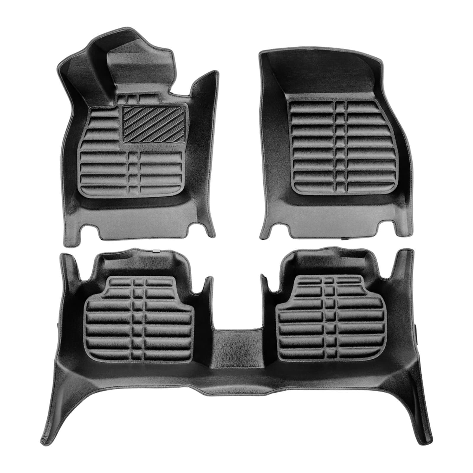 5D Premium Auto Fussmatten TPE Set passend für BMW 1 (F40) xDrive Baujahr ab 2019