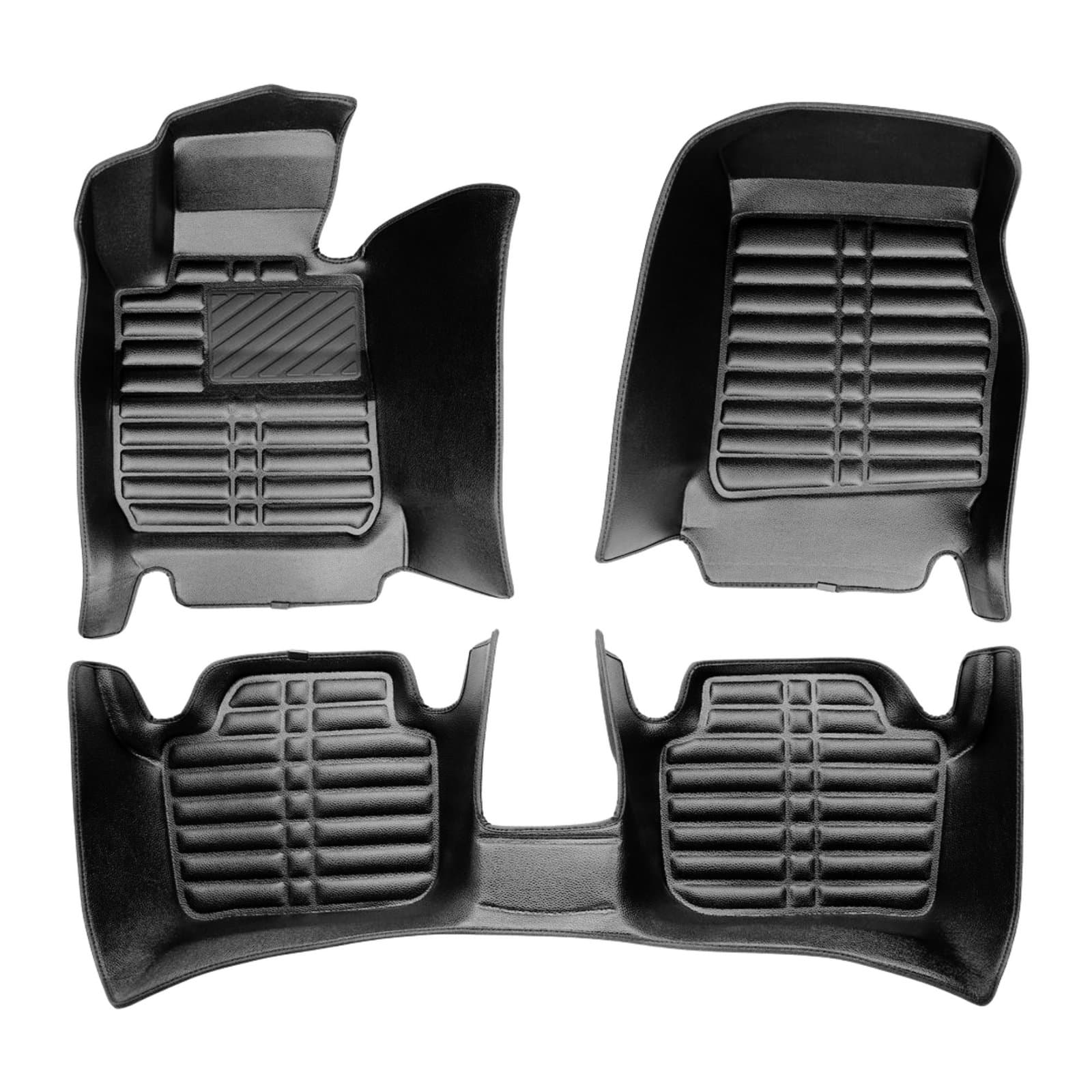 5D Premium Auto Fussmatten TPE Set passend für BMW 3 (F30/F31) Baujahr ab 2011-2019