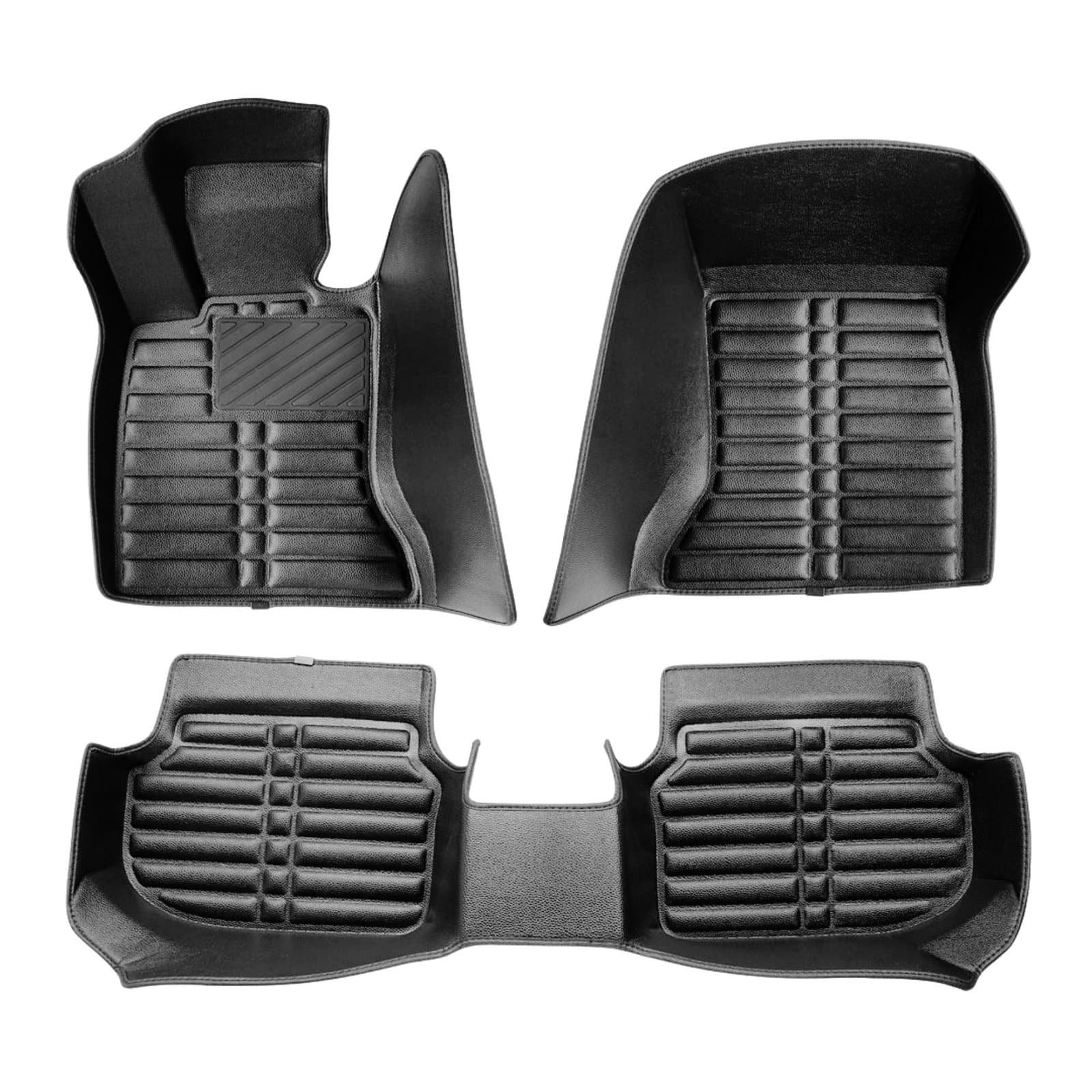 5D Premium Auto Fussmatten TPE Set passend für BMW 5 (E60/E61) Baujahr 2003-2010