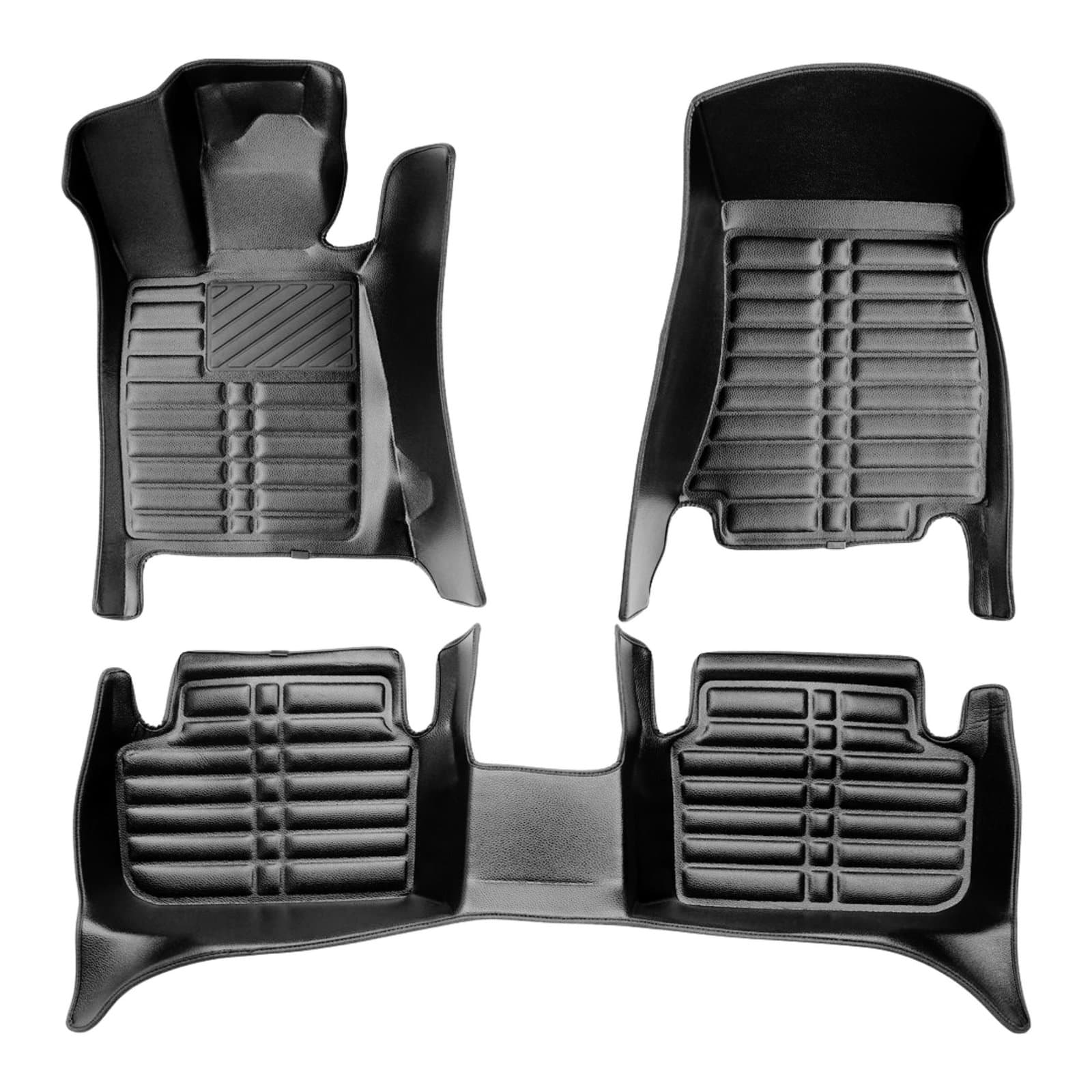 5D Premium Auto Fussmatten TPE Set passend für BMW 7 (G11) Baujahr 2015-2022