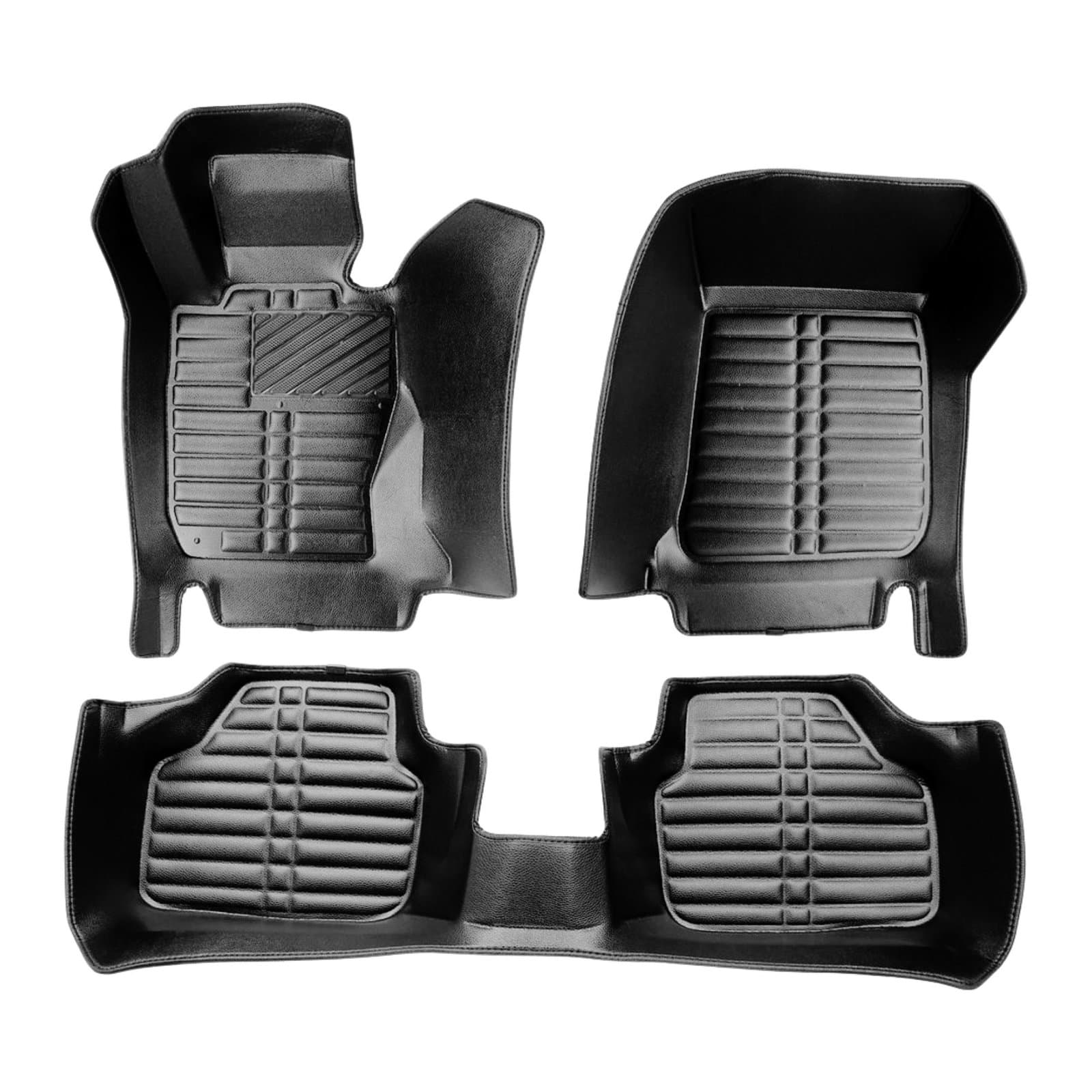 5D Premium Auto Fussmatten TPE Set passend für BMW X1 (E84) Baujahr 2009-2015