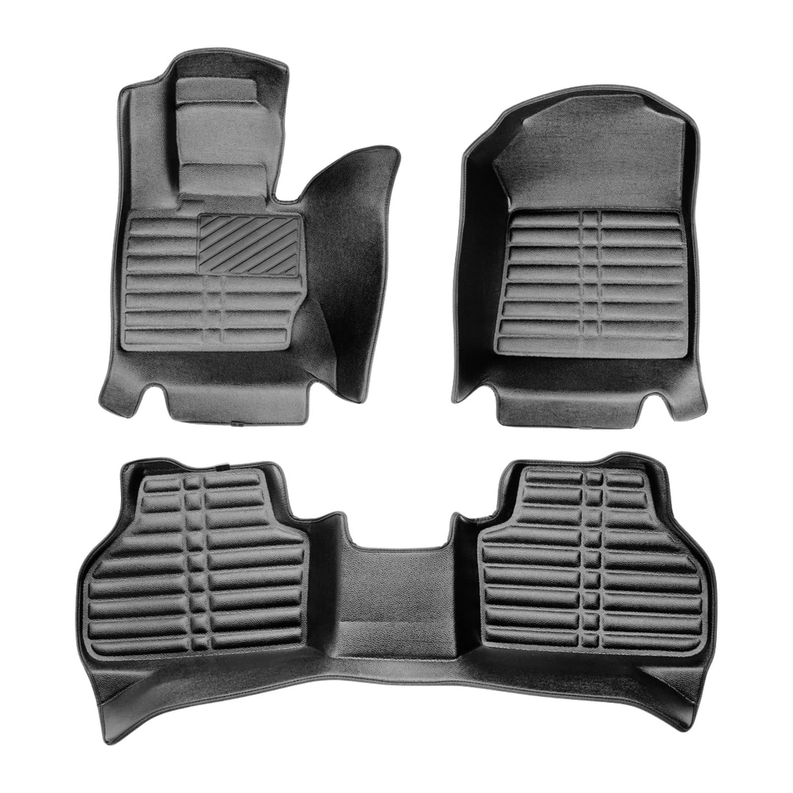 5D Premium Auto Fussmatten TPE Set passend für BMW X4 (F26) Baujahr 2014-2018