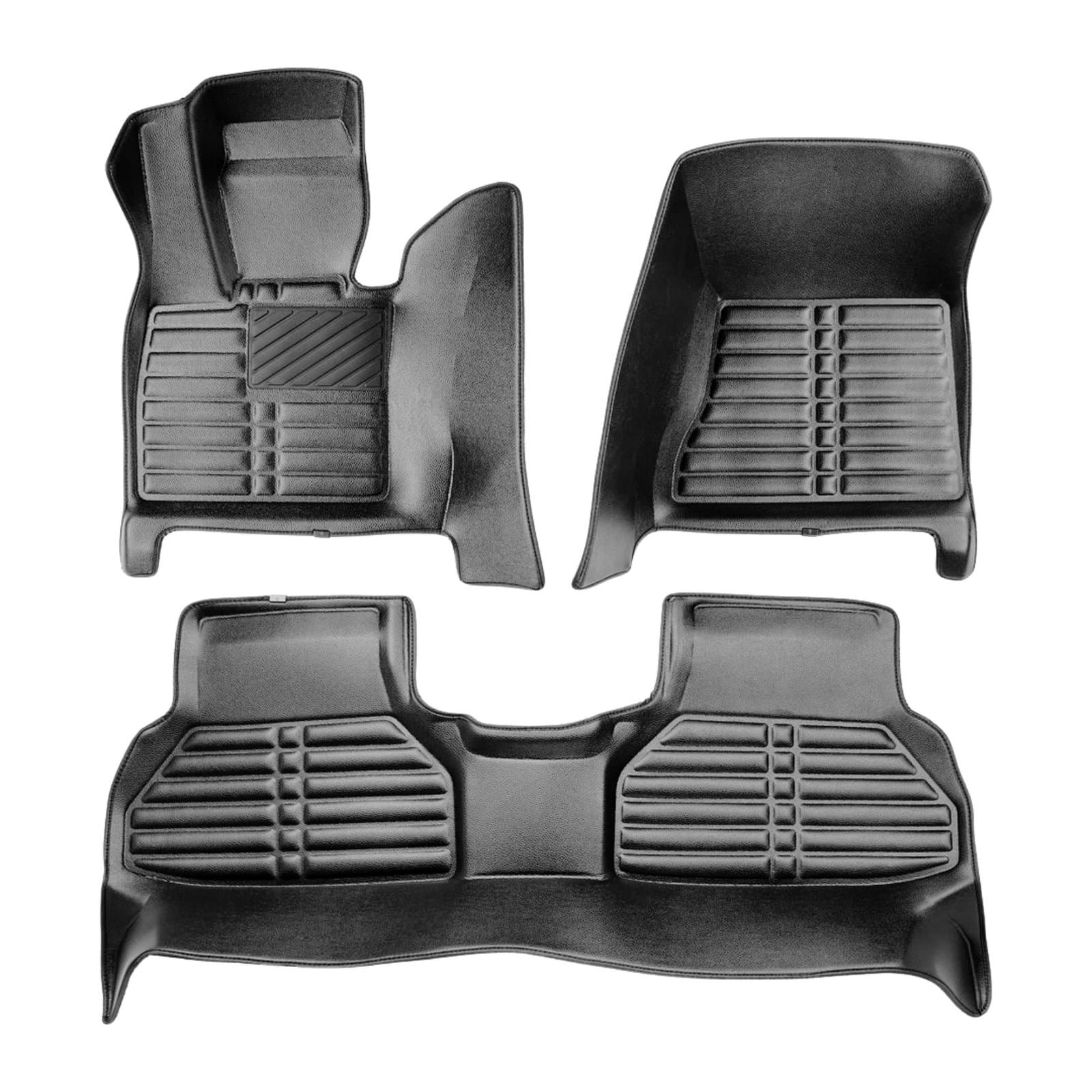 5D Premium Auto Fussmatten TPE Set passend für BMW X6 (E71) Baujahr 2008-2014