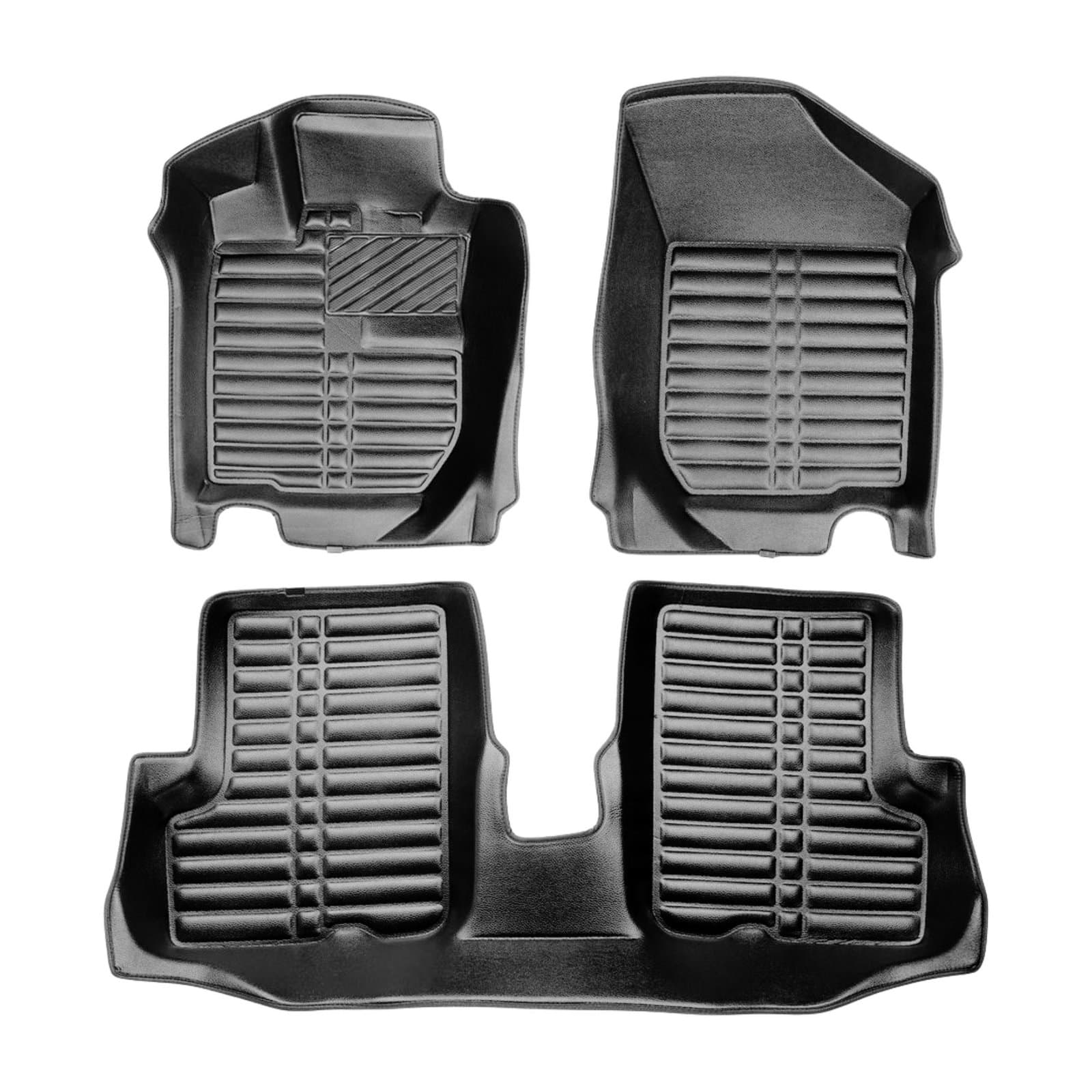 5D Premium Auto Fussmatten TPE Set passend für Dacia Duster (1.Gen) Baujahr 2010-2018