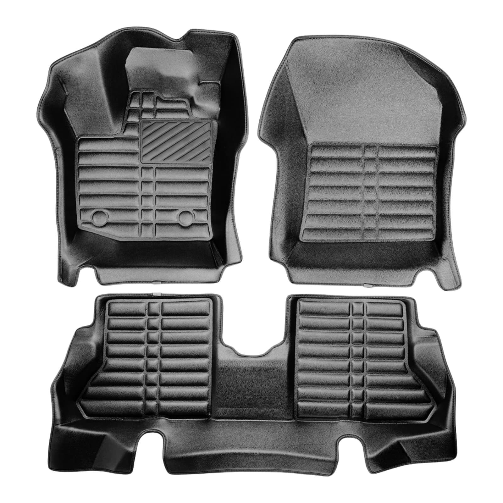 5D Premium Auto Fussmatten TPE Set passend für Dacia Dokker Baujahr 2012-2021