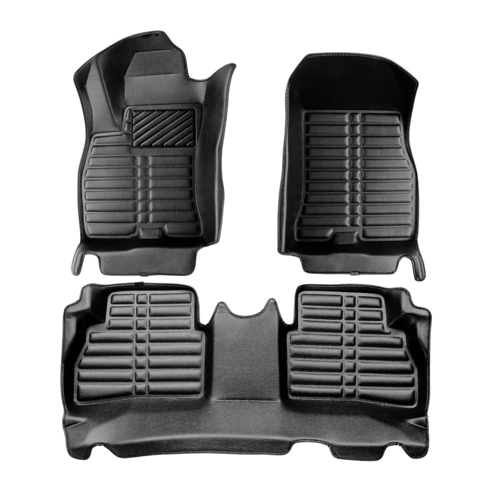 5D Premium Auto Fussmatten TPE Set passend für Fiat Doblo (2.Gen) Baujahr 2010-2022