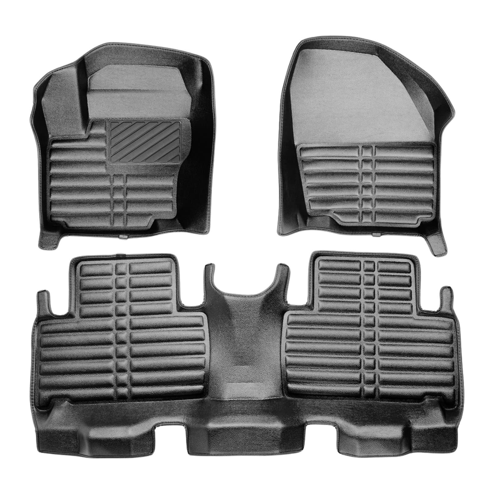 5D Premium Auto Fussmatten TPE Set passend für Ford S-Max (1.Gen) Baujahr 2006-2014