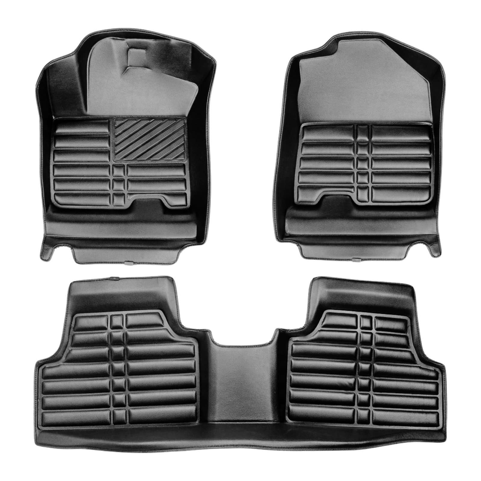 5D Premium Auto Fussmatten TPE Set passend für Hyundai Kona (Hybrid) Baujahr ab 2019