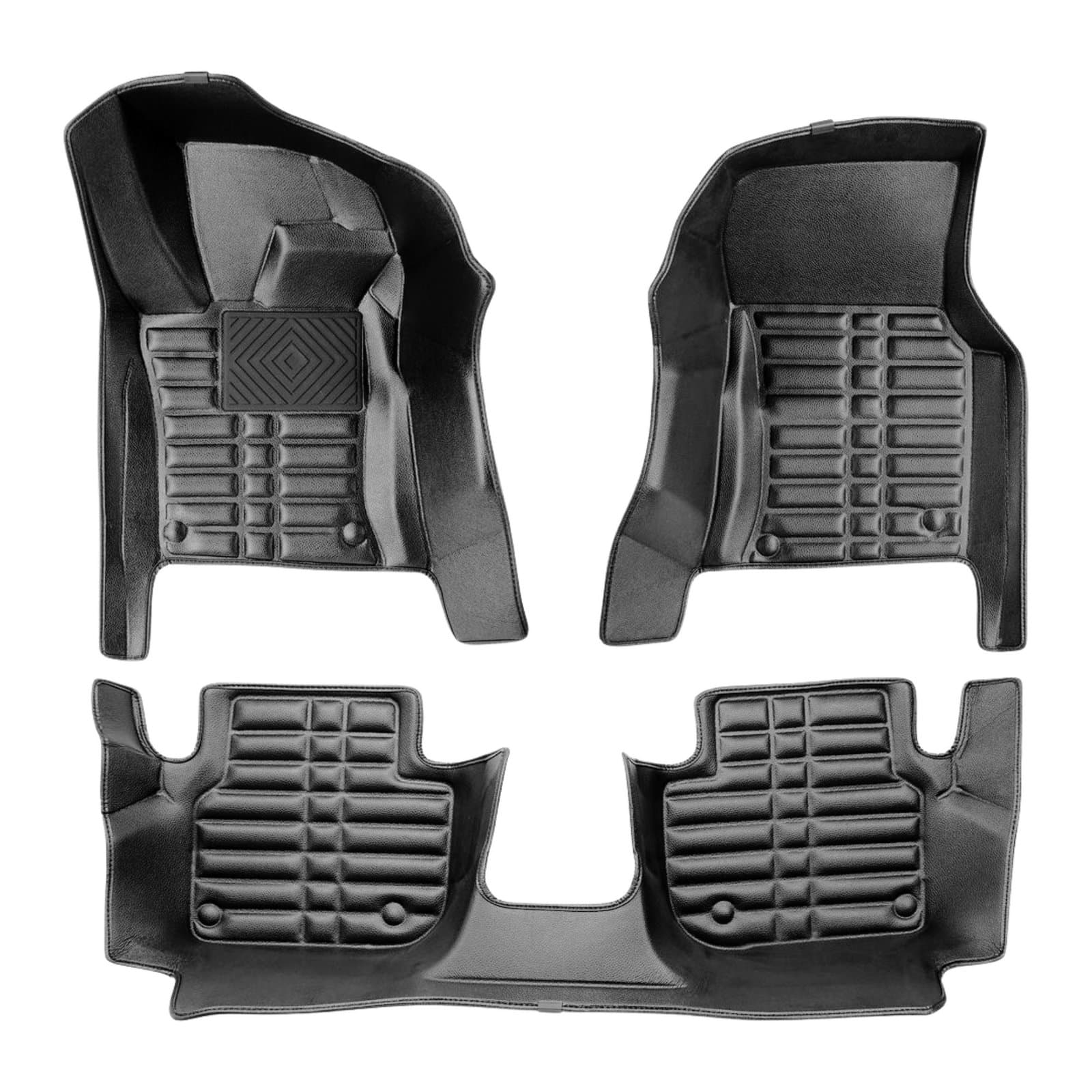 5D Premium Auto Fussmatten TPE Set passend für Jaguar XF (2.Gen) Baujahr ab 2016