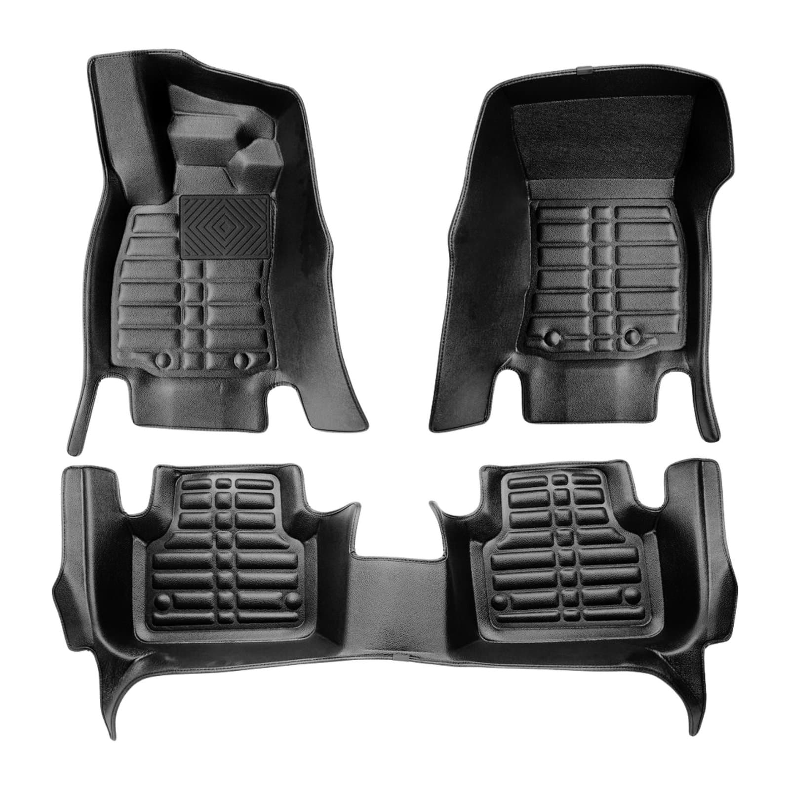 5D Premium Auto Fussmatten TPE Set passend für Jaguar XJ (X351) Baujahr 2009-2019