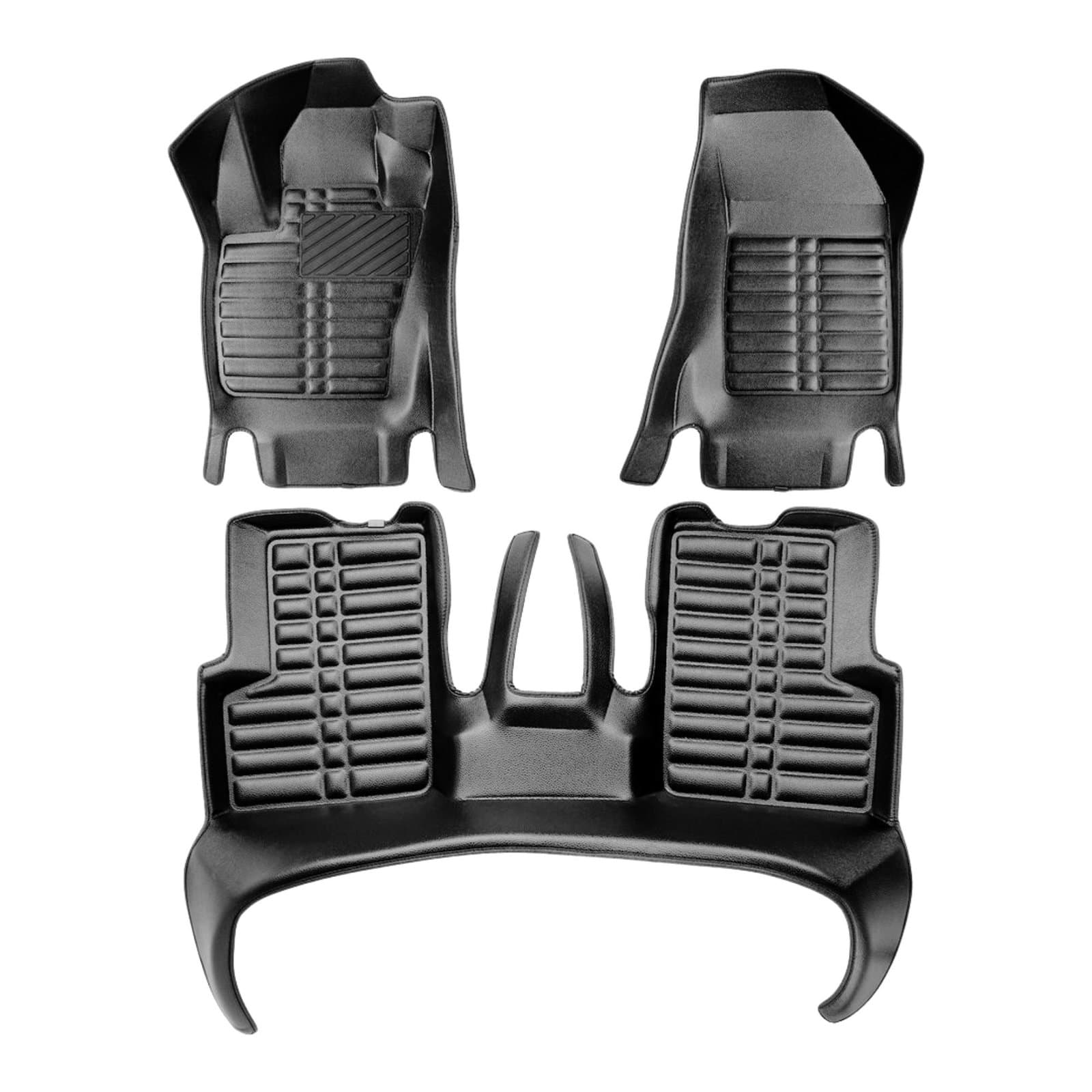 5D Premium Auto Fussmatten TPE Set passend für Jeep Renegade Baujahr ab 2014