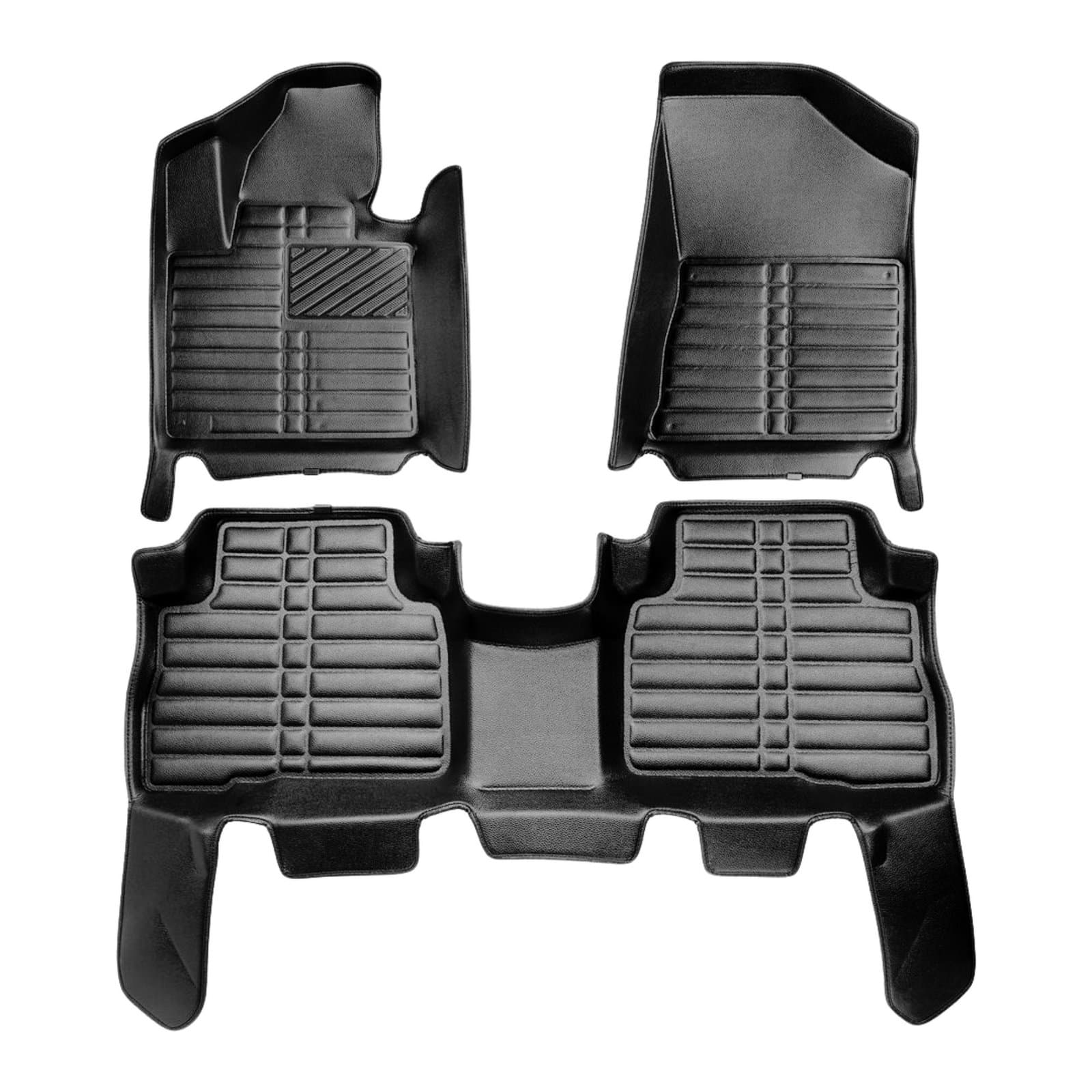 5D Premium Auto Fussmatten TPE Set passend für Kia Sorento (2.Gen) Baujahr 2009-2014