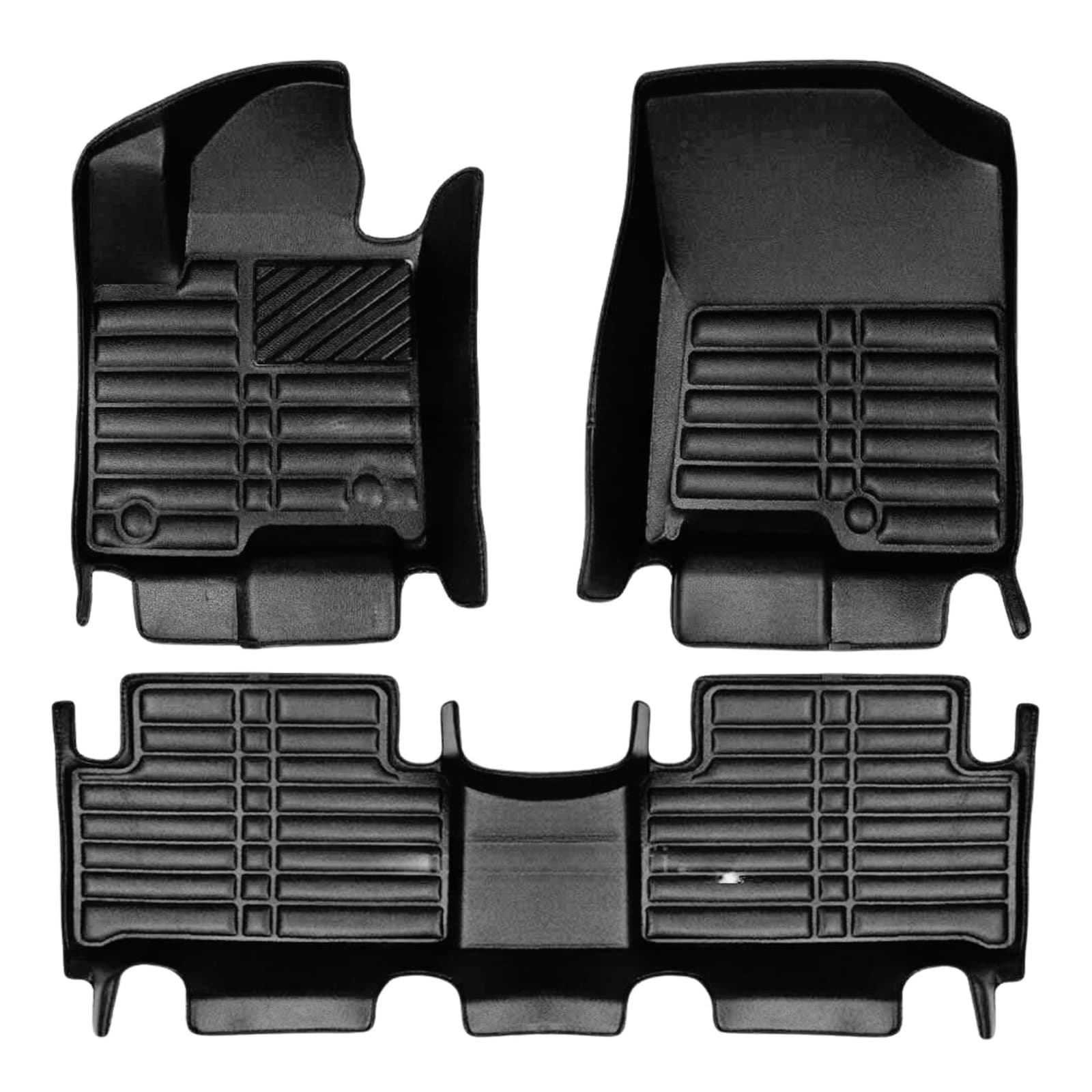 5D Premium Auto Fussmatten TPE Set passend für Kia Sorento Hybrid (4.Gen) Baujahr ab 2020