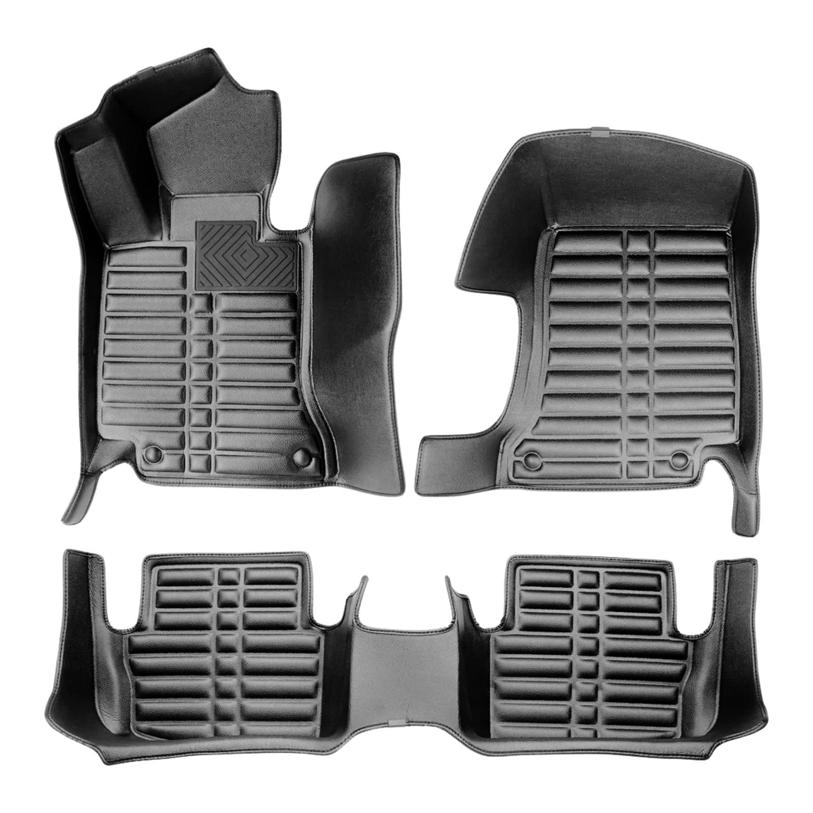 5D Premium Auto Fussmatten TPE Set passend für Mercedes C- Coupé (C205) Baujahr 2015-2018