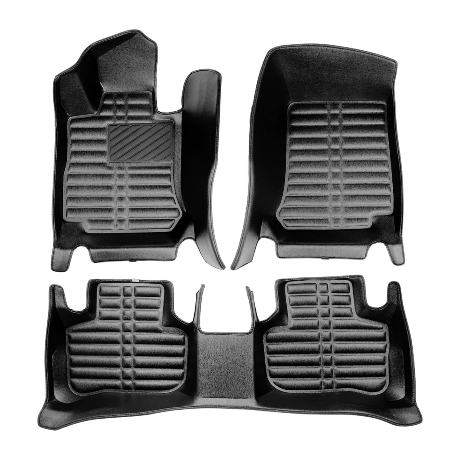 5D Premium Auto Fussmatten TPE Set passend für Mercedes GLC / EQC (X 253) Baujahr 2015-2022