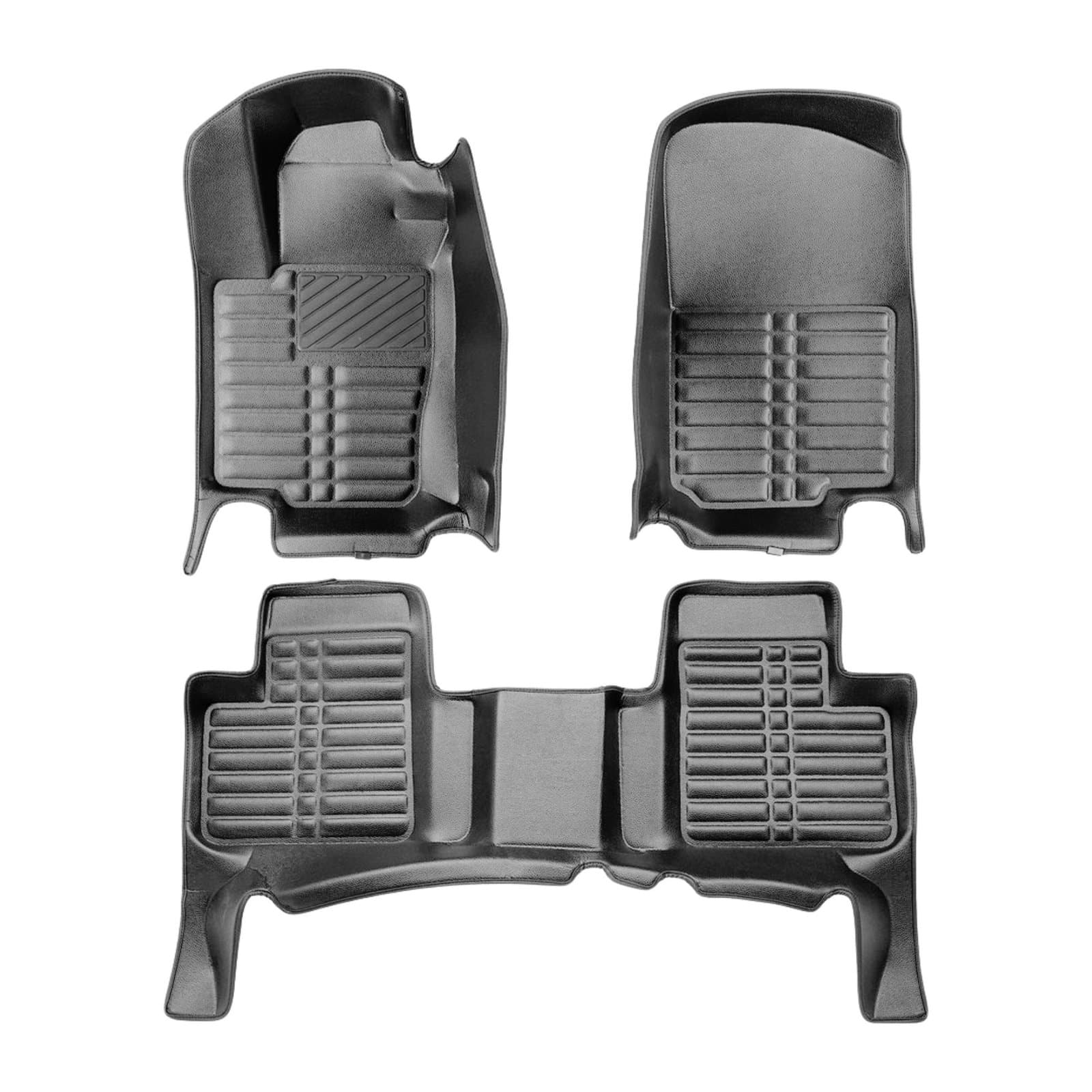 5D Premium Auto Fussmatten TPE Set passend für Mercedes ML (W164) Baujahr 2005-2011