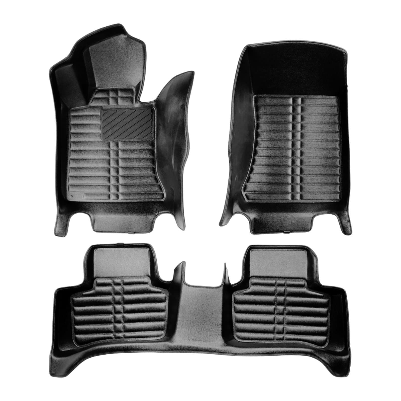 5D Premium Auto Fussmatten TPE Set passend für Mercedes GLK (X204) Baujahr 2008-2015