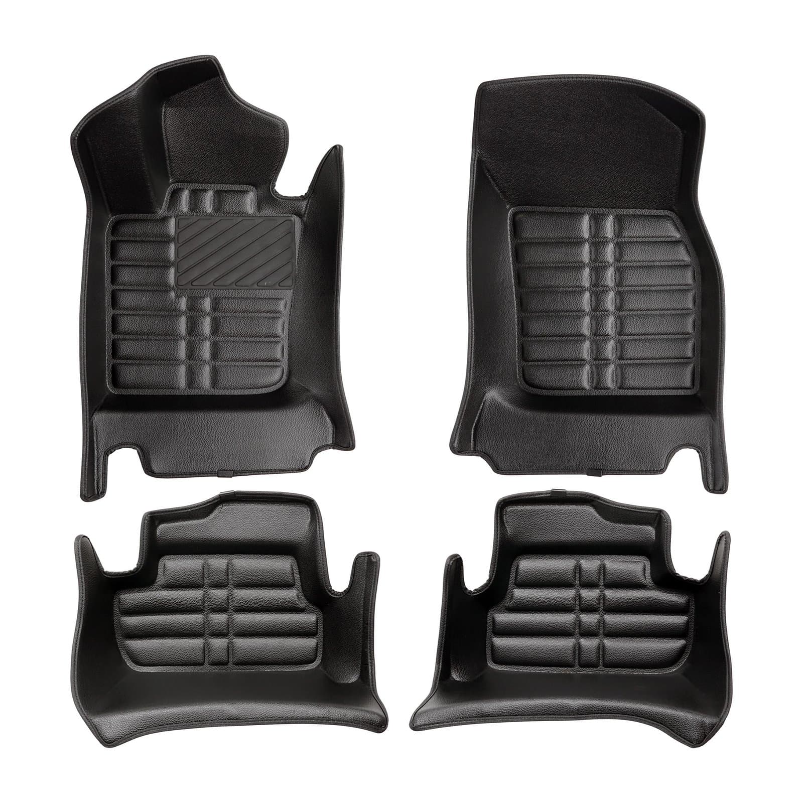 5D Premium Auto Fussmatten TPE Set Passend für Mini Cooper F56 (3 Türig) Baujahr ab 2014