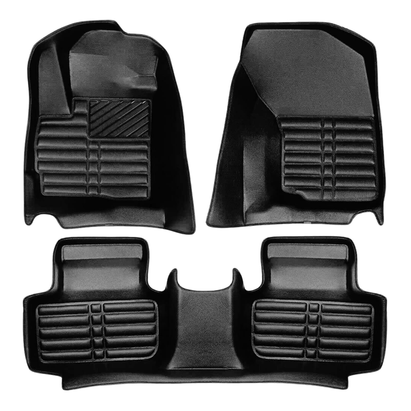 5D Premium Auto Fussmatten TPE Set passend für Mitsubishi Eclipse Cross Baujahr 2017-2021