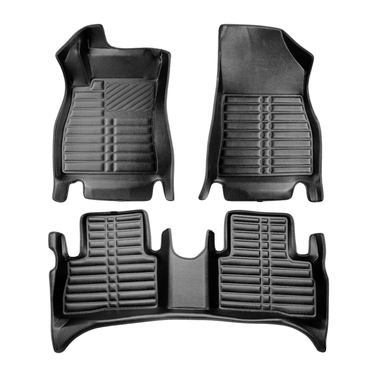 5D Premium Auto Fussmatten TPE Set passend für Nissan Juke (1.Gen) Baujahr 2010-2018