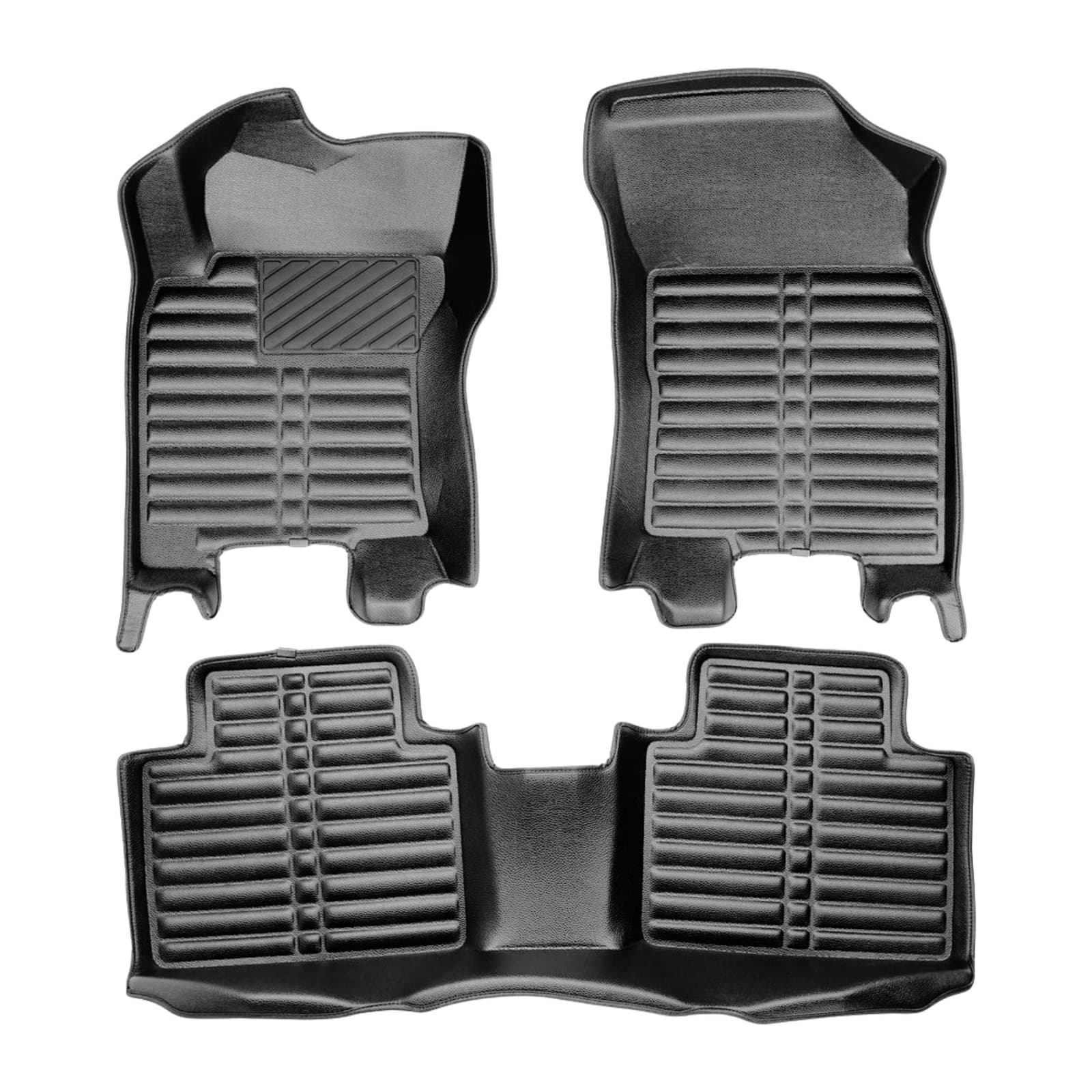 5D Premium Auto Fussmatten TPE Set passend für Nissan X-Trail (3.Gen) Baujahr 2014-2021