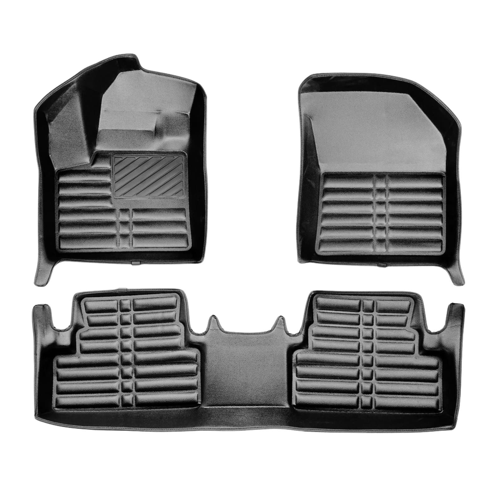 5D Premium Auto Fussmatten TPE Set passend für Peugeot 3008 (2.Gen) Baujahr 2016-2019