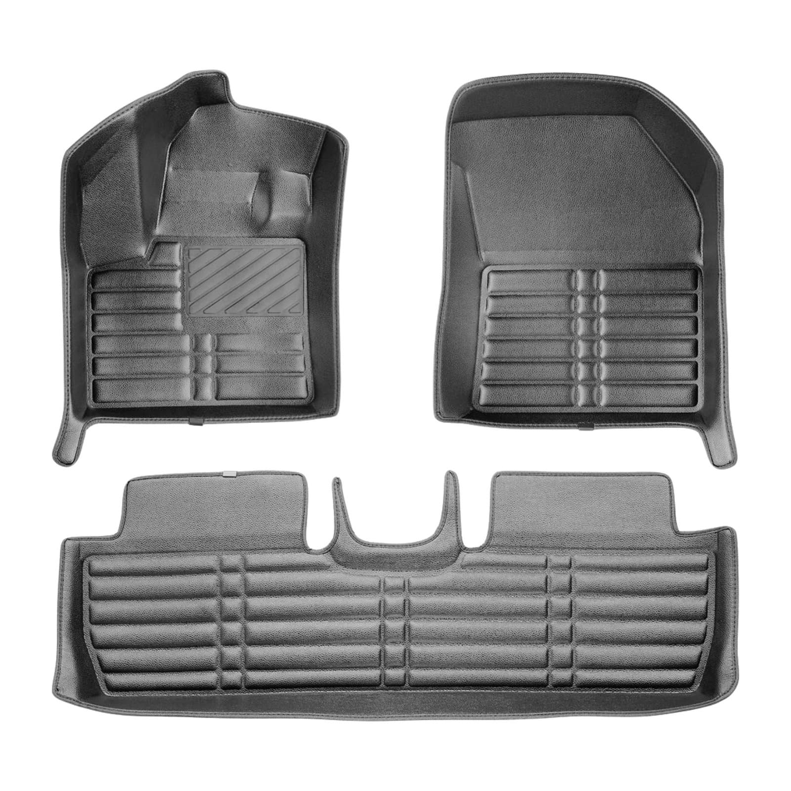 5D Premium Auto Fussmatten TPE Set passend für Peugeot 5008 (2.Gen) Baujahr 2017-2024