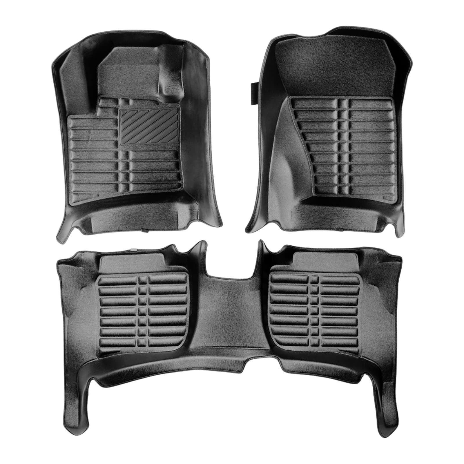 5D Premium Auto Fussmatten TPE Set passend für Porsche Cayenne (2.Gen) Baujahr 2010-2017