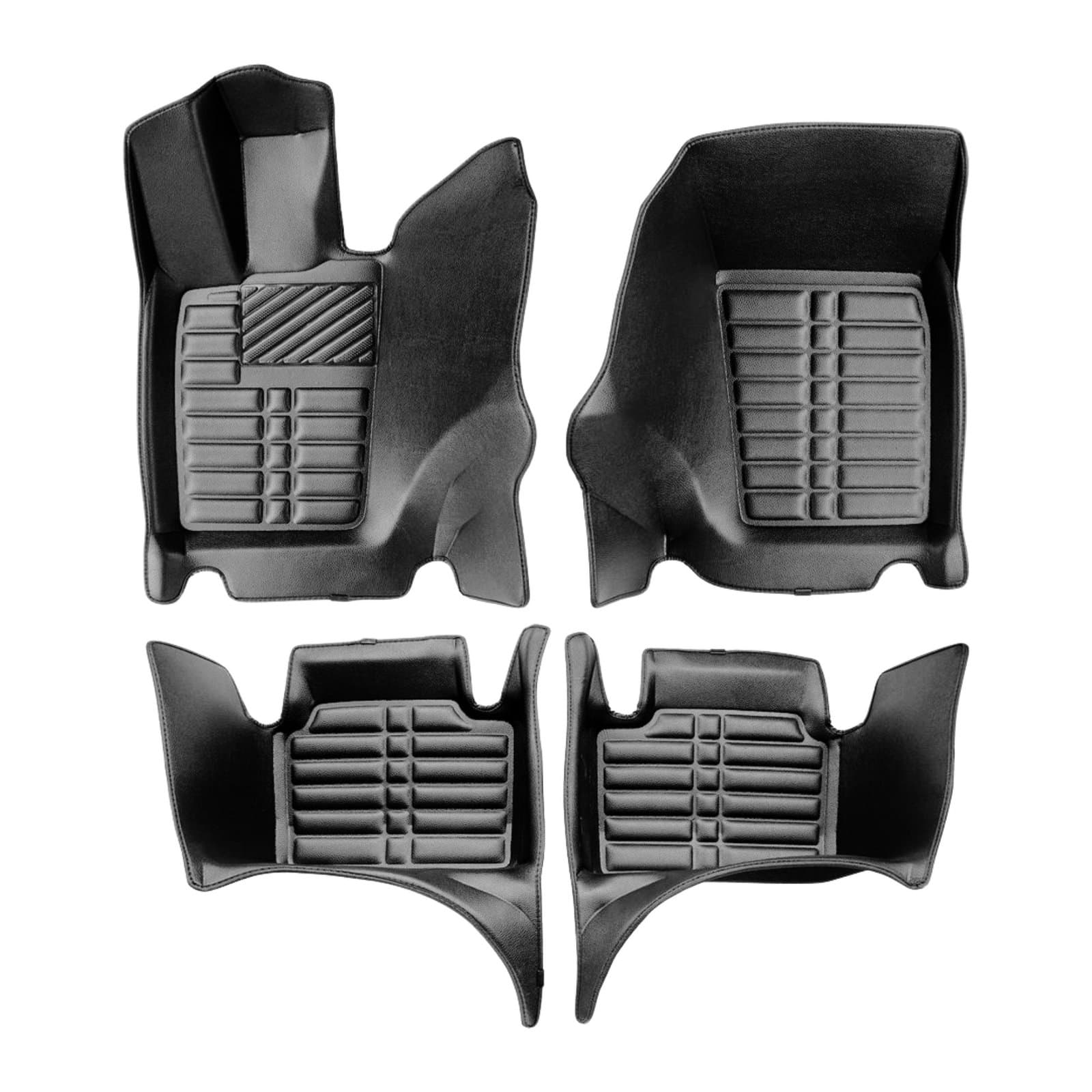 5D Premium Auto Fussmatten TPE Set passend für Porsche Panamera (2.Gen) Baujahr 2016-2023