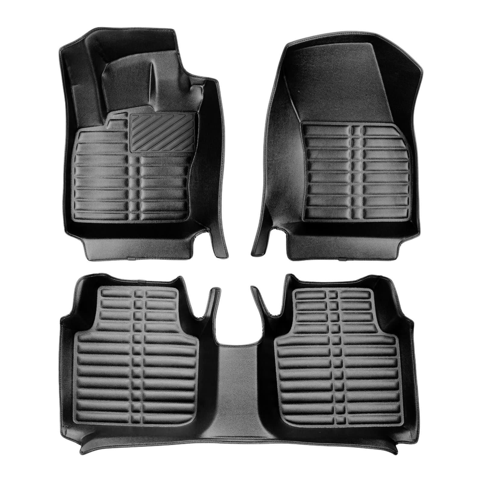 5D Premium Auto Fussmatten TPE Set passend für Seat Tarraco Baujahr ab 2018