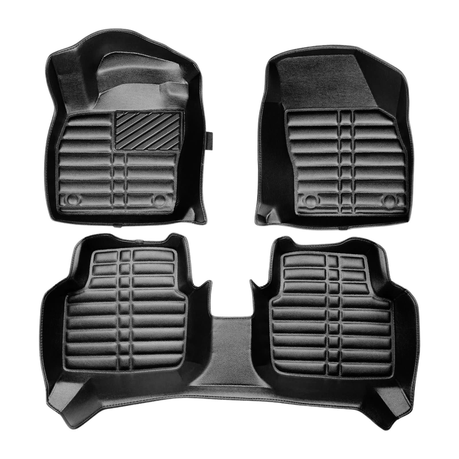 5D Premium Auto Fussmatten TPE Set passend für Skoda Kamiq Baujahr ab 2019