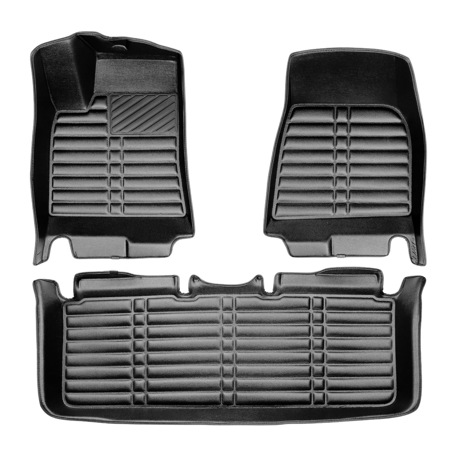 5D Premium Auto Fussmatten TPE Set passend für Tesla Model S Baujahr ab 2012