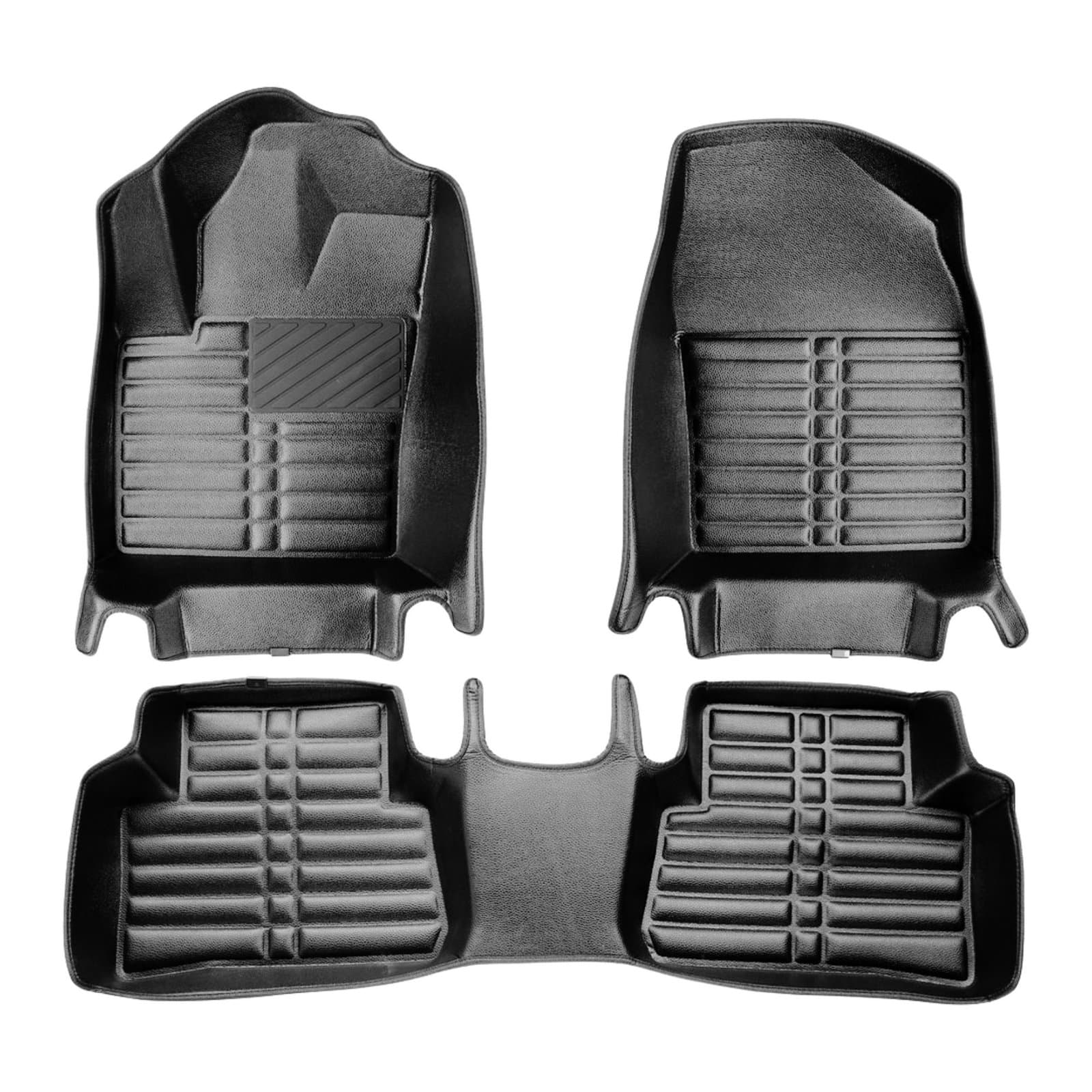 5D Premium Auto Fussmatten TPE Set passend für Toyota C-HR und C-HR Hybrid Baujahr ab 2016