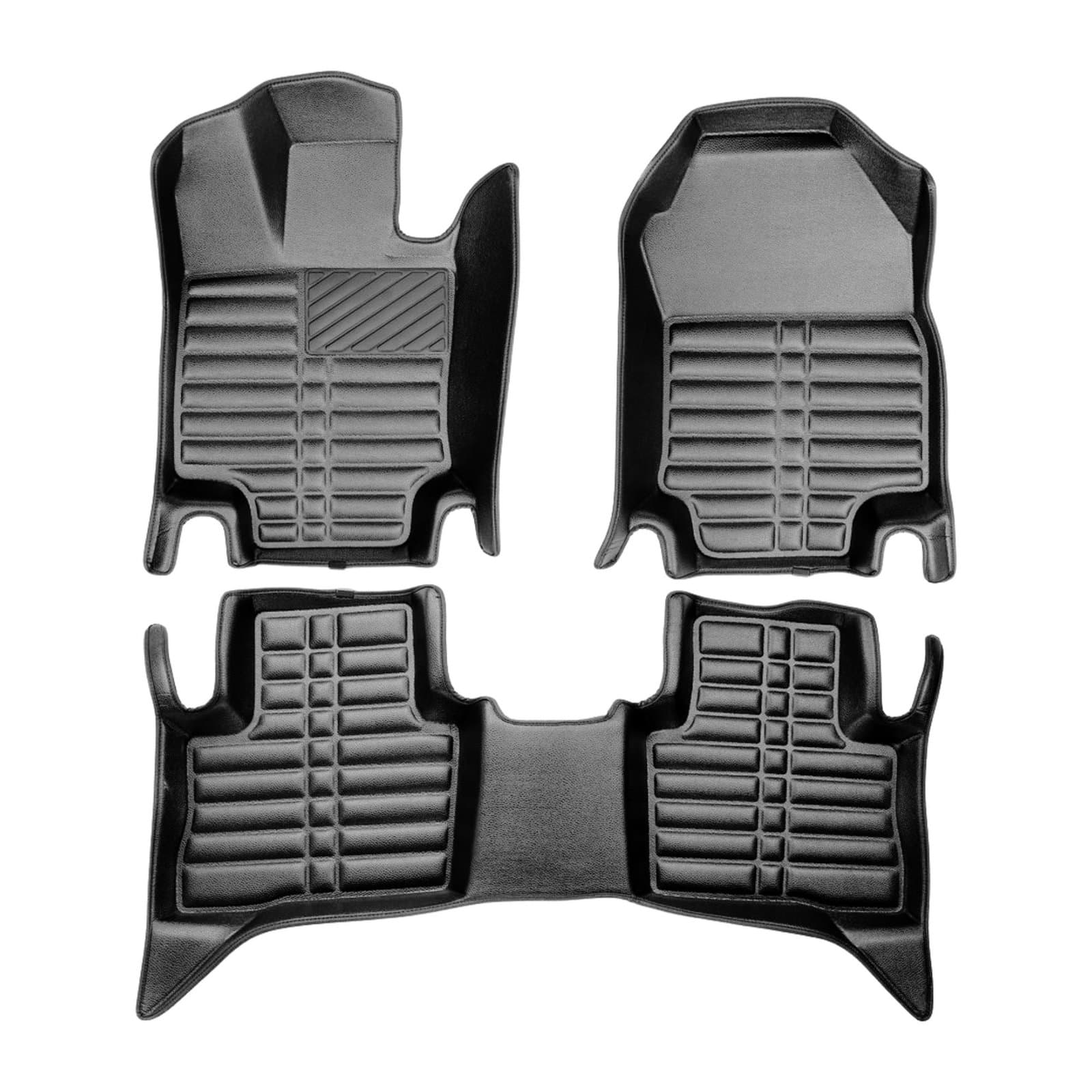 5D Premium Auto Fussmatten TPE Set passend für Toyota RAV 4 (5.Gen) Hybrid Baujahr ab 2019